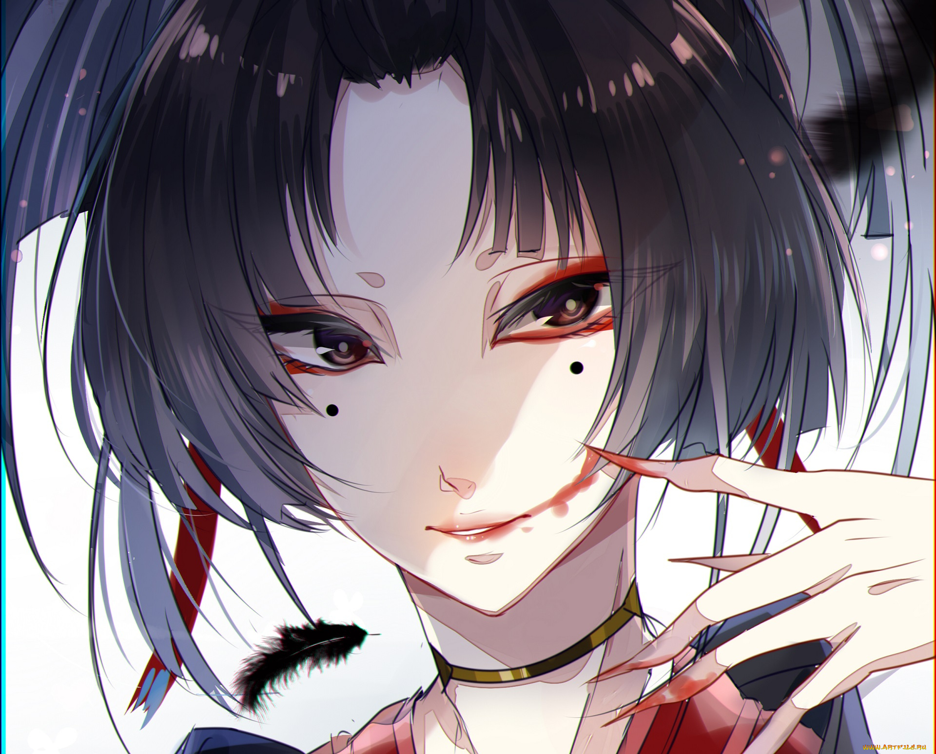 аниме, touken, ranbu, танец, мечей