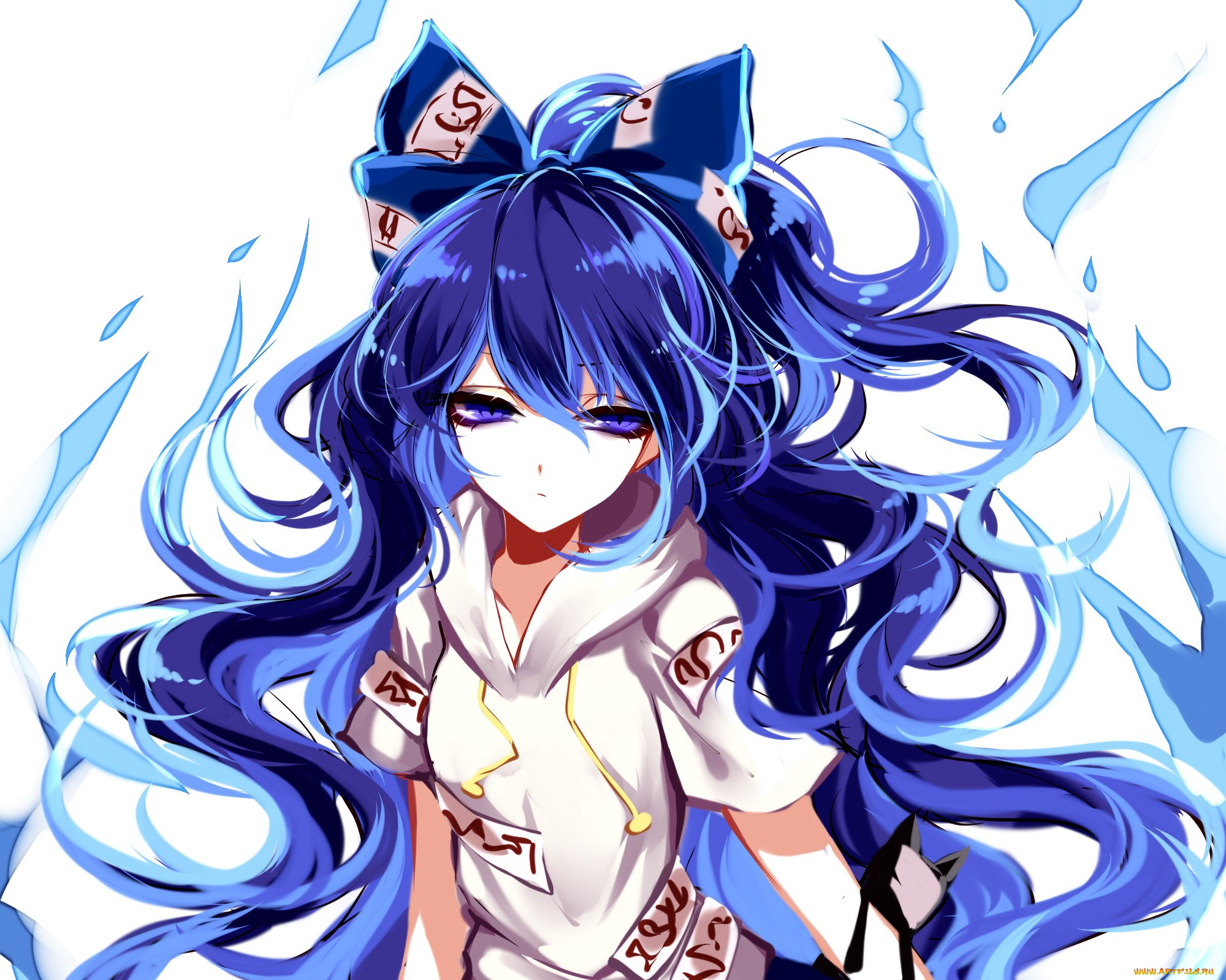 аниме, touhou, девушка