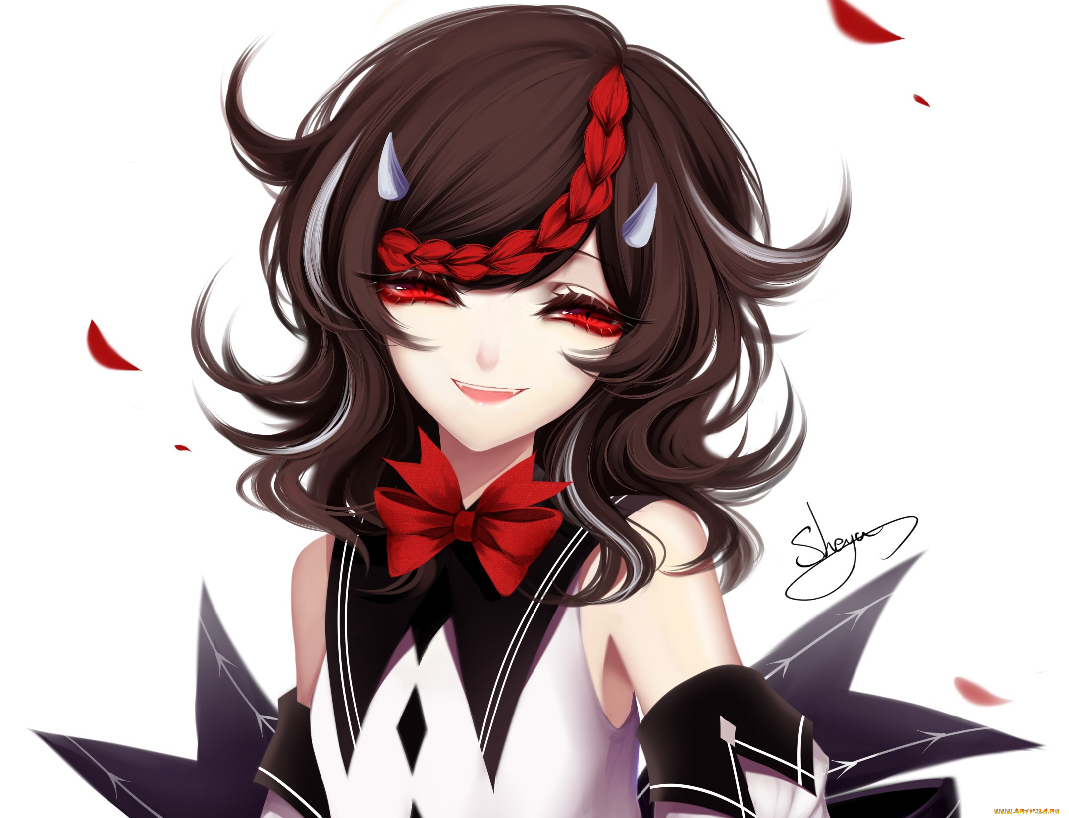 аниме, touhou, девушка