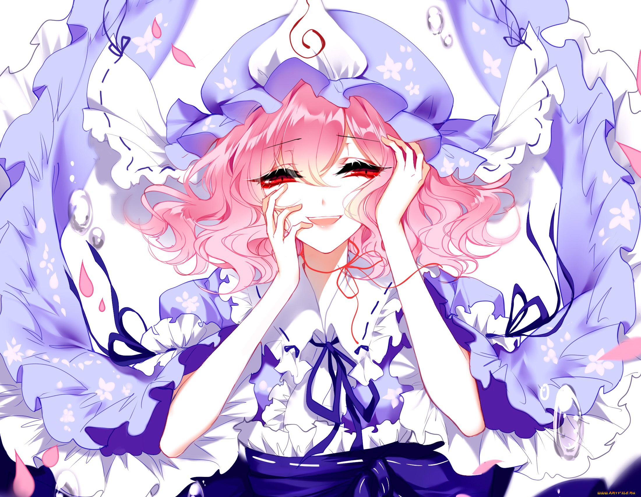 аниме, touhou, девушка