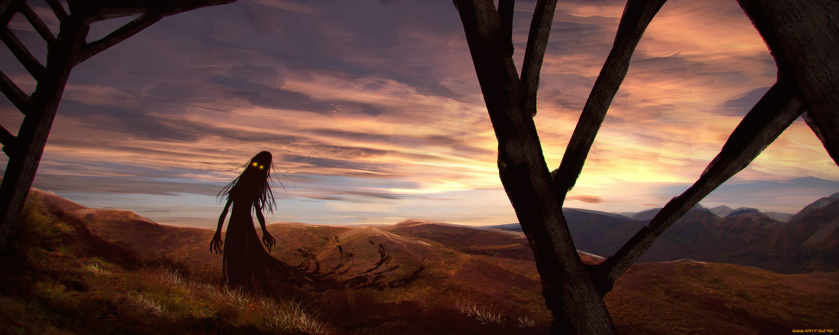 аниме, животные, , существа, жуть