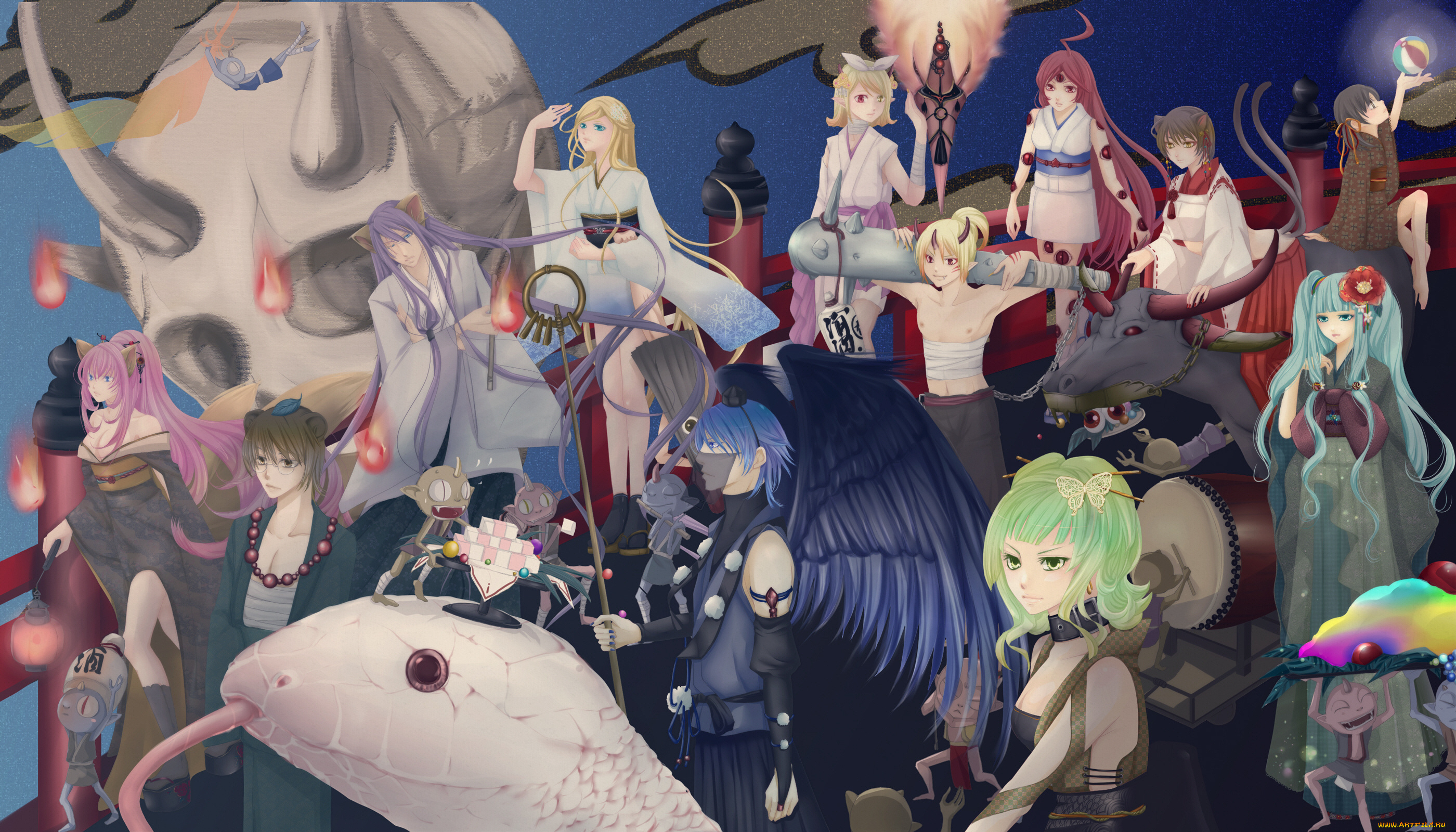 аниме, vocaloid, вокалоид