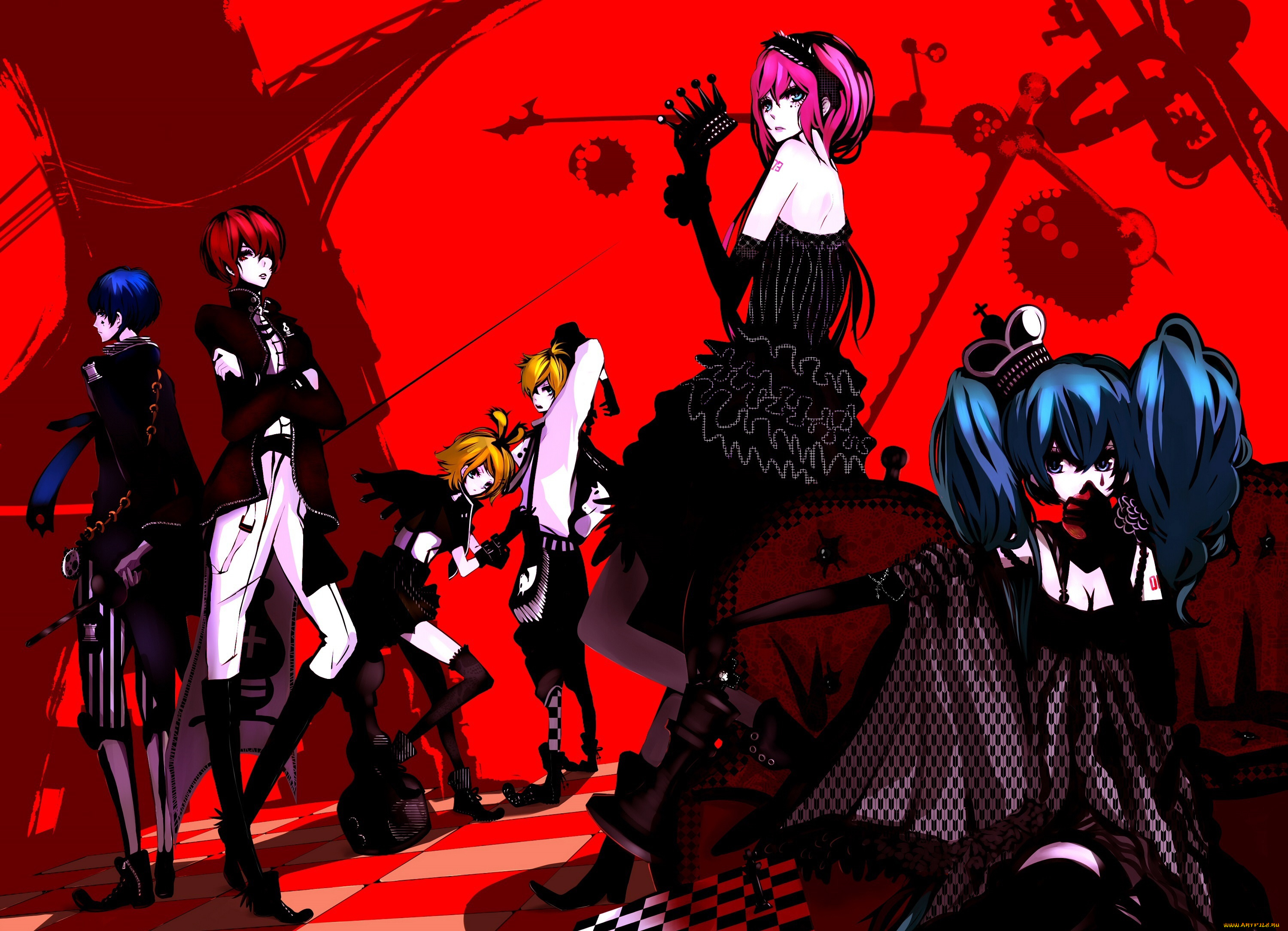 аниме, vocaloid, вокалоид