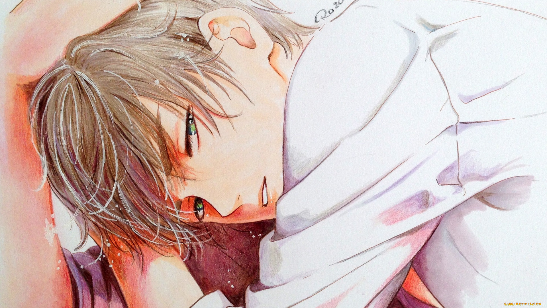 аниме, shingeki, no, kyojin, эрен