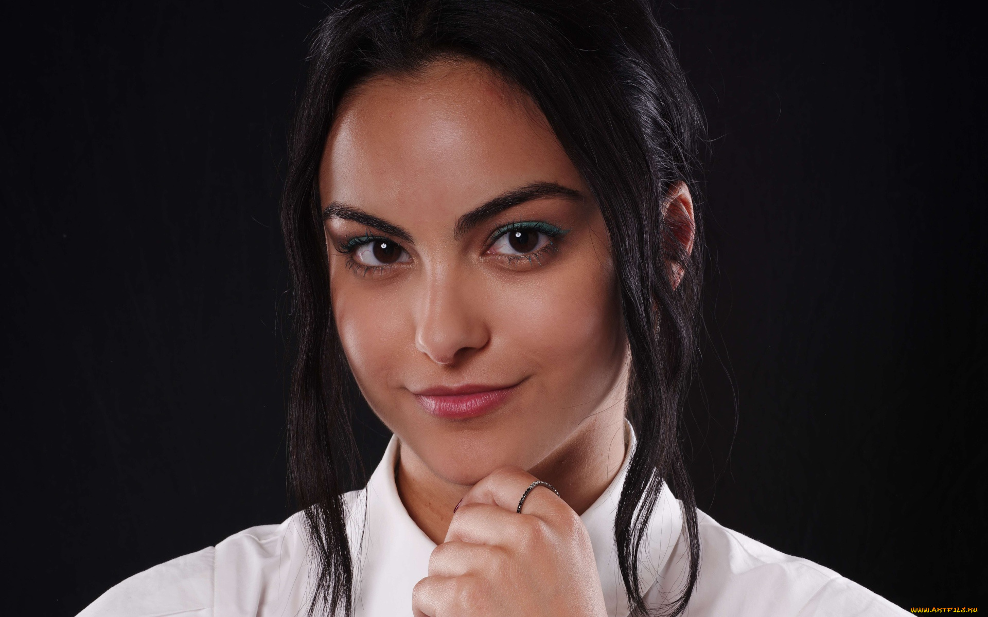 девушки, camila, mendes, лицо, брюнетка, улыбка