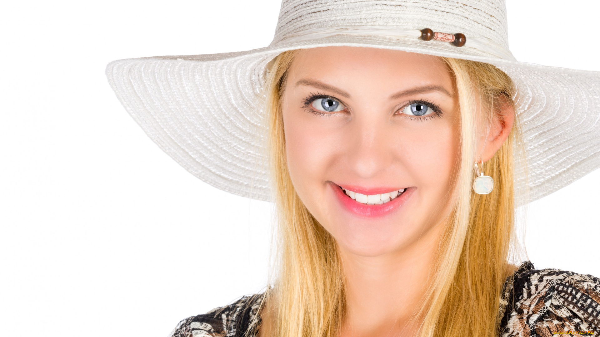 девушки, -, блондинки, , светловолосые, блондинка, улыбка, шляпа