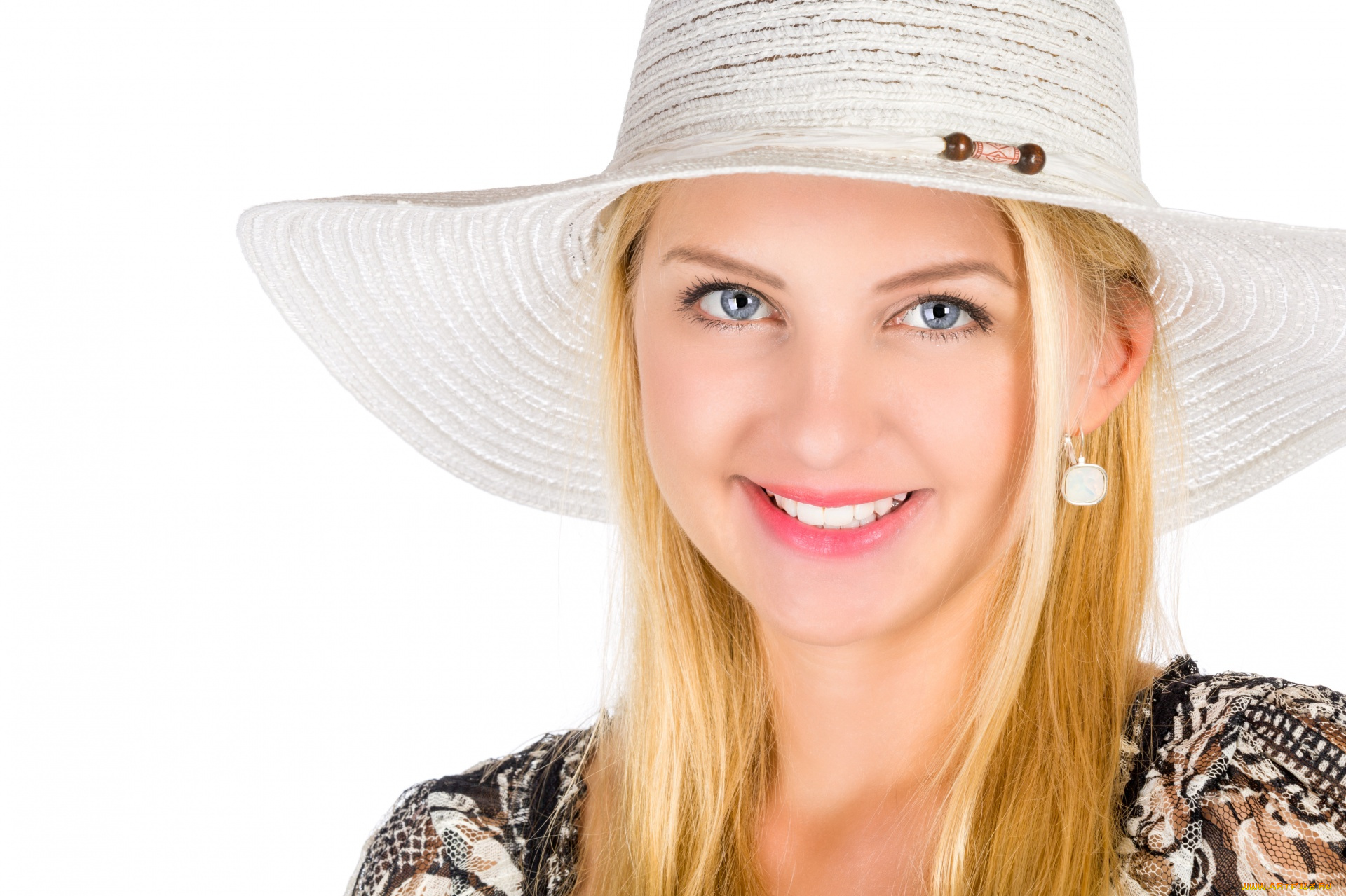 девушки, -, блондинки, , светловолосые, блондинка, улыбка, шляпа