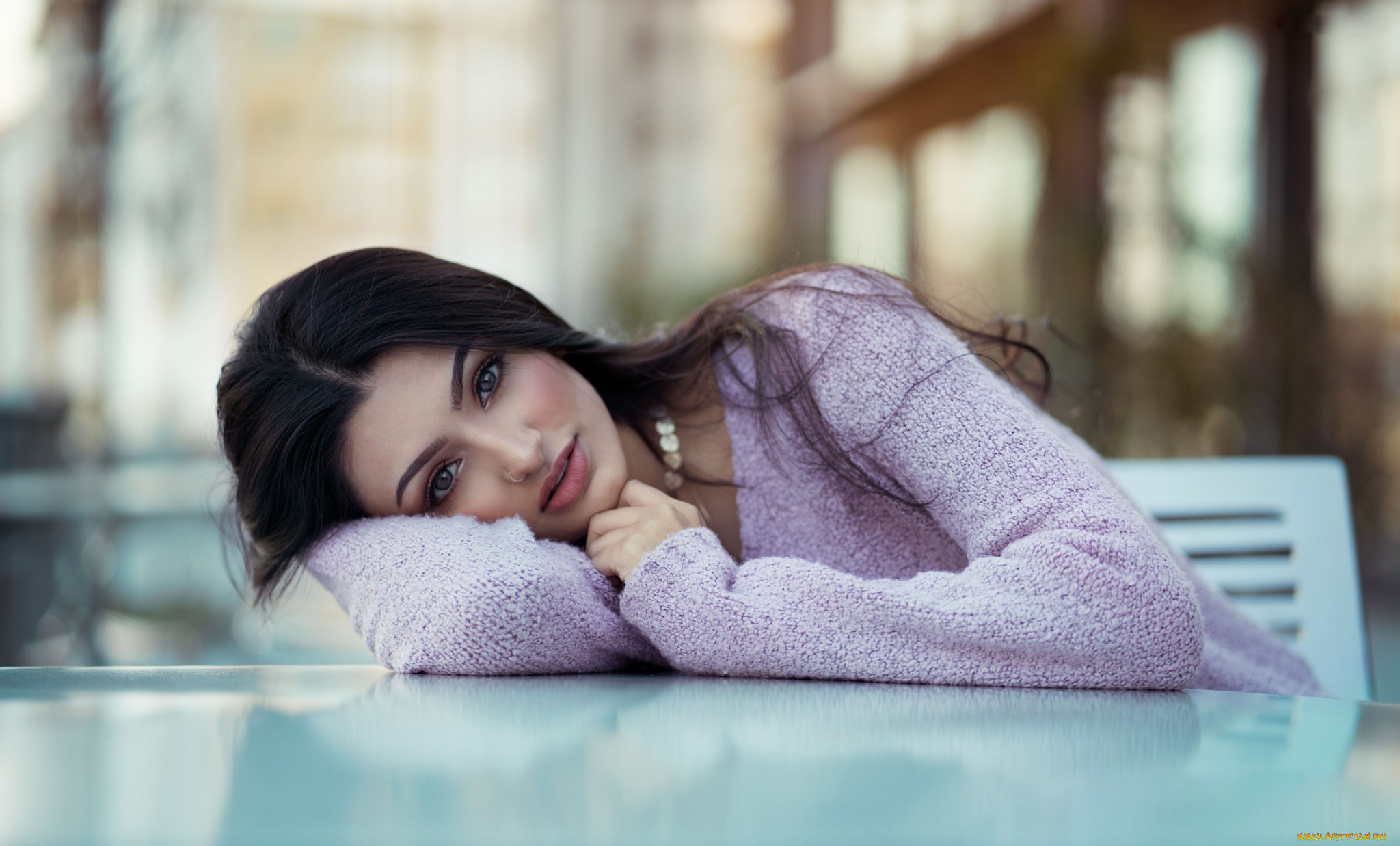 девушки, -, брюнетки, , шатенки, брюнетка, поза