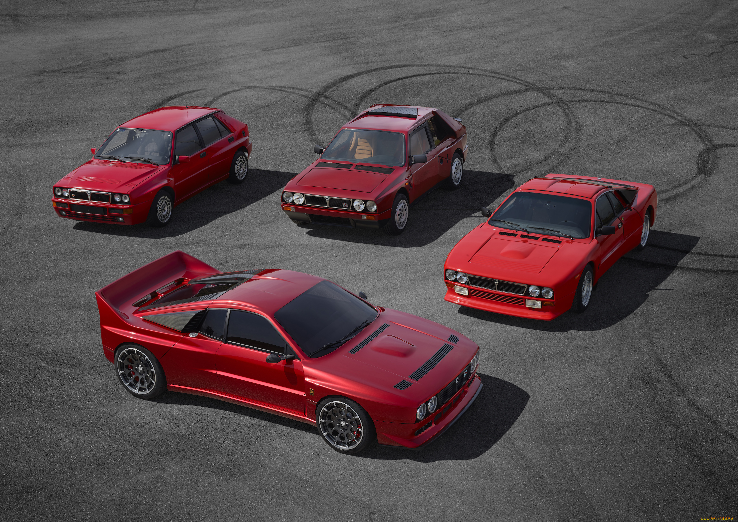 автомобили, 3д, lancia