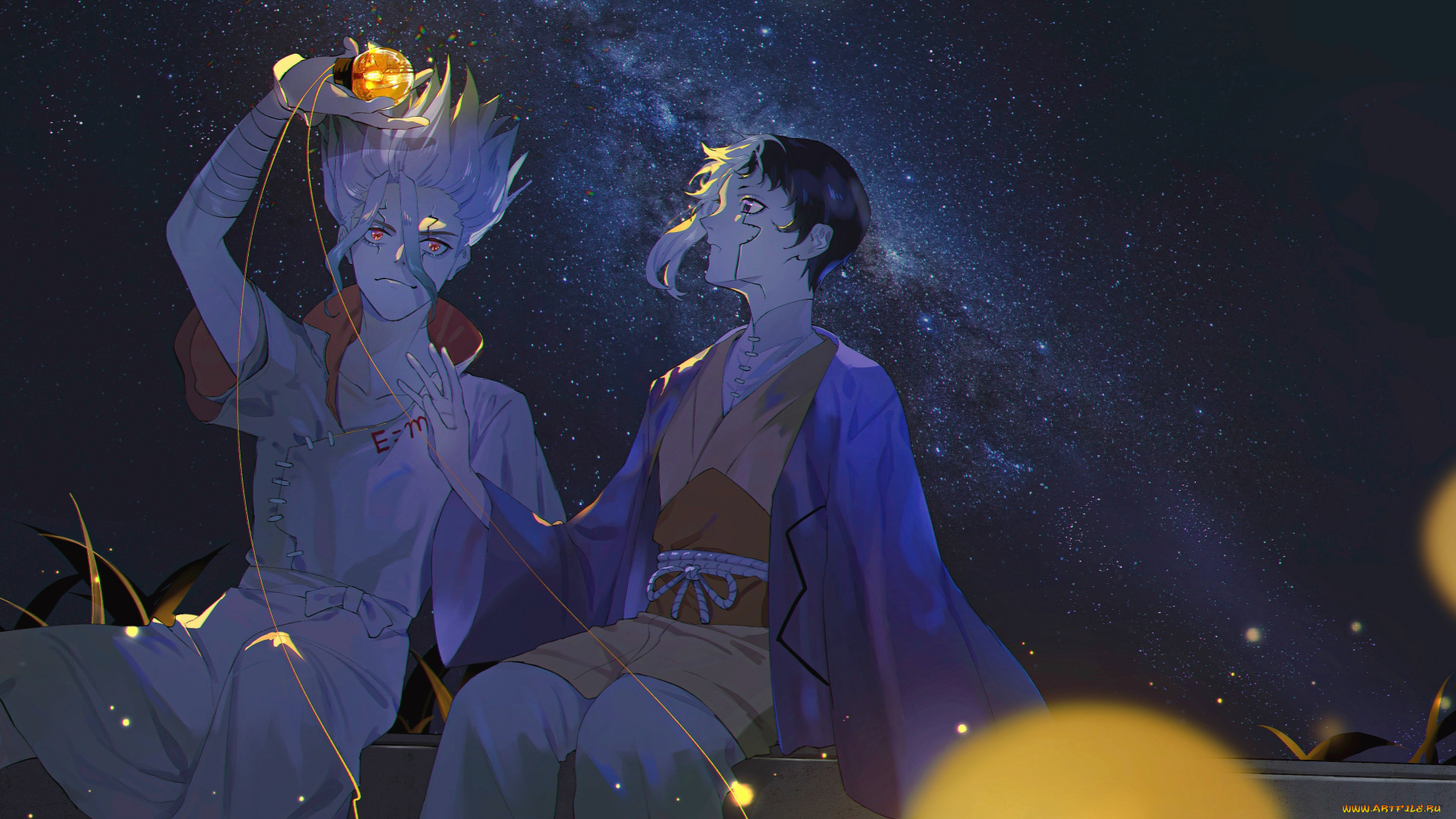 аниме, dr, , stone, доктор, стоун