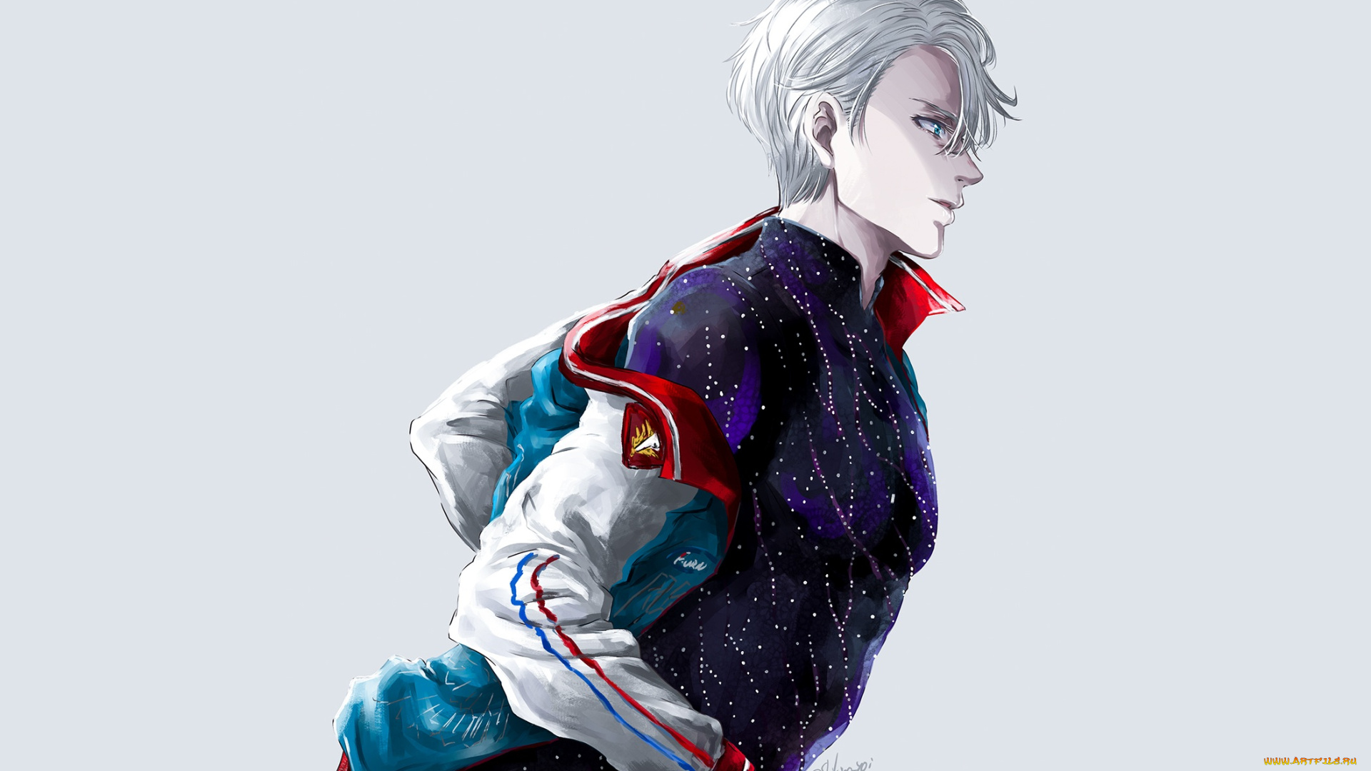 аниме, yuri, on, ice, victor, nikiforov