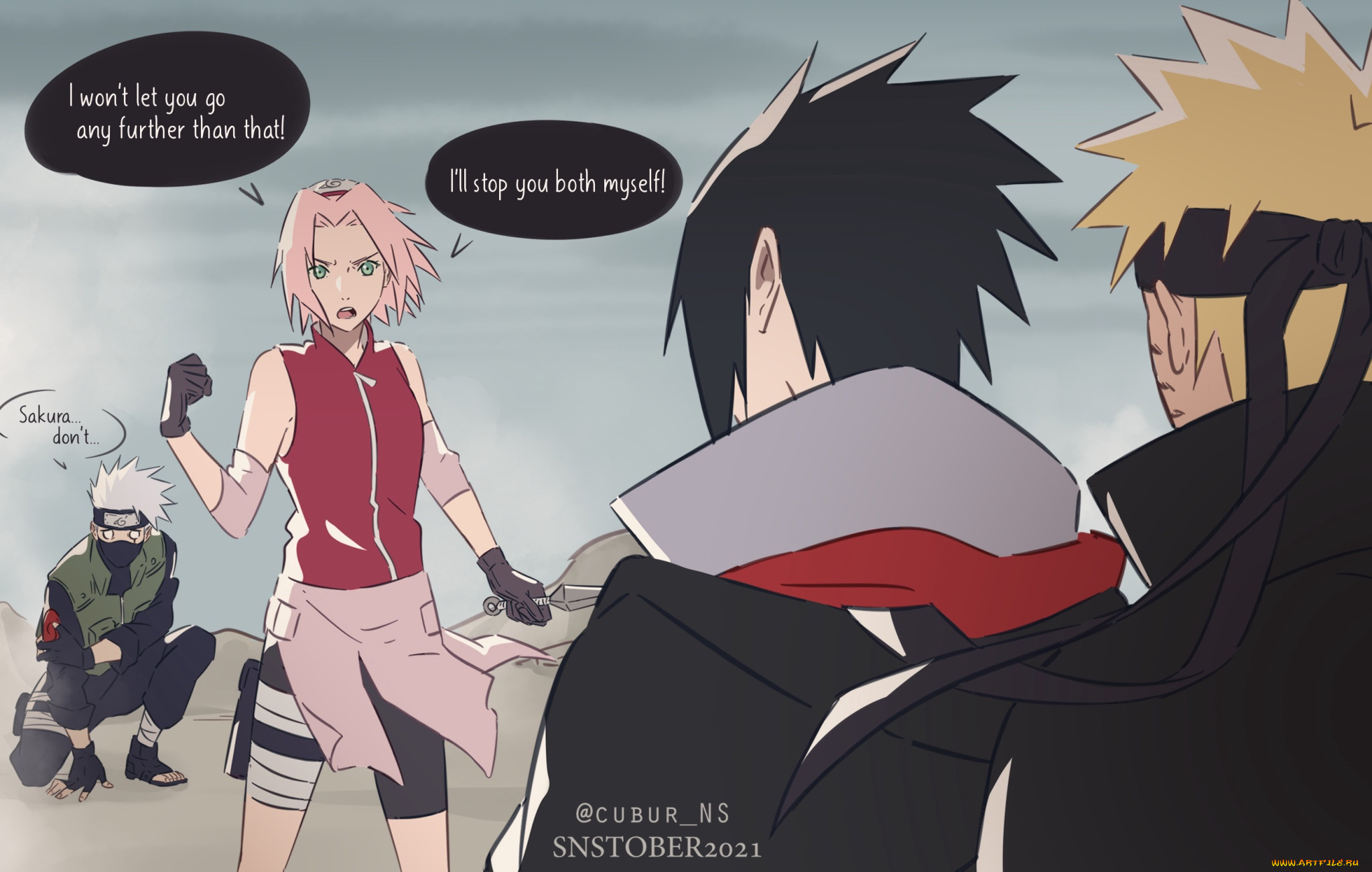 аниме, naruto, сакура, узумаки, наруто, учиха, саске, какаши