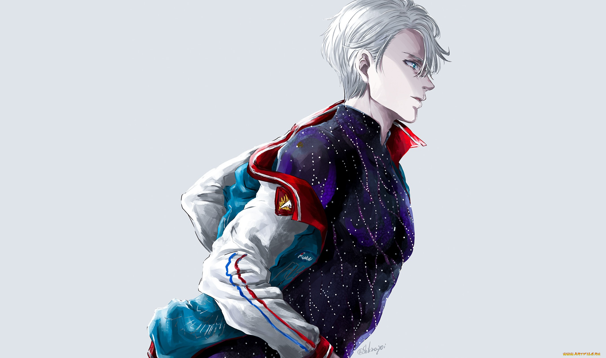 аниме, yuri, on, ice, victor, nikiforov
