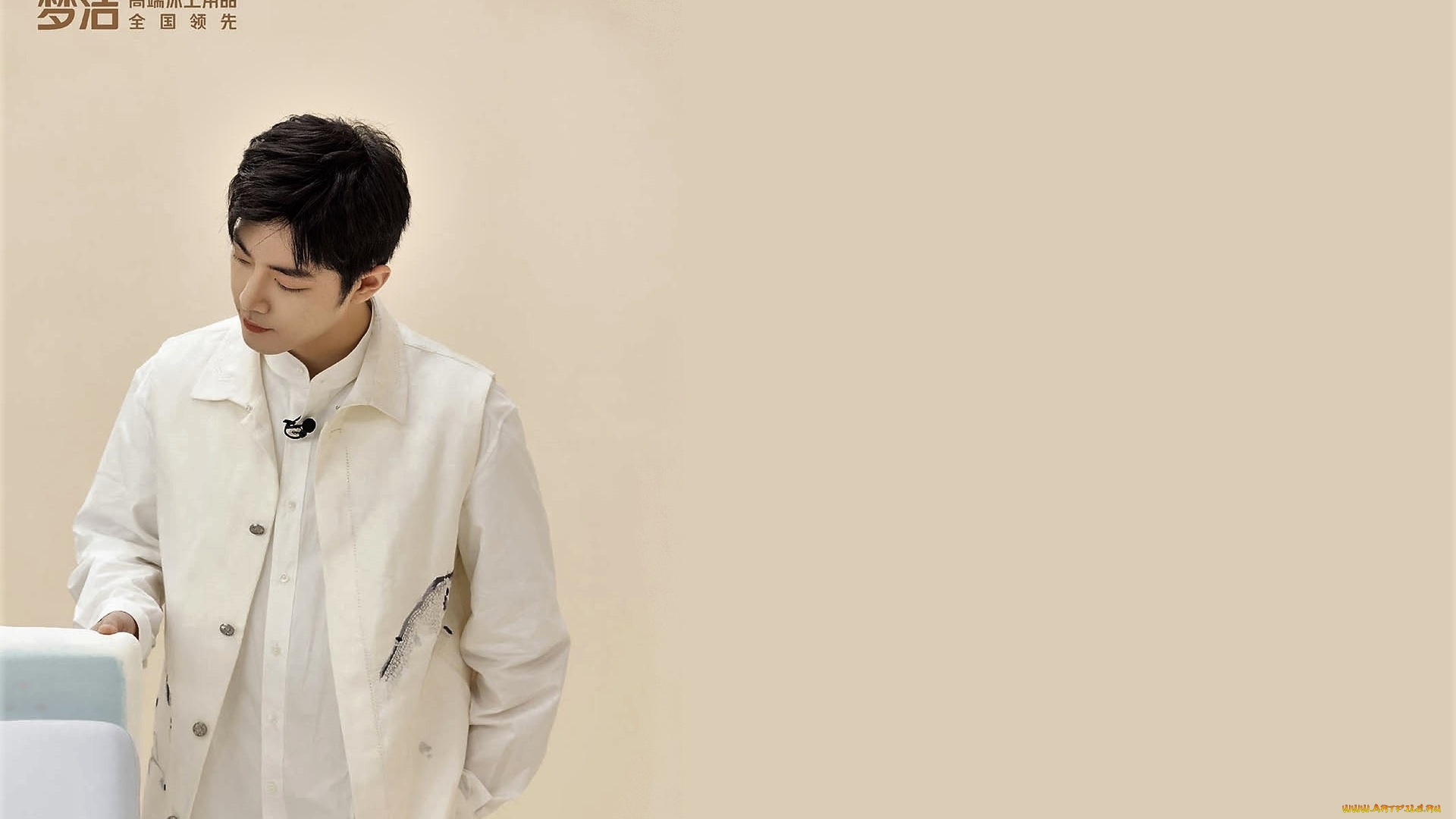 мужчины, xiao, zhan, актер, куртка