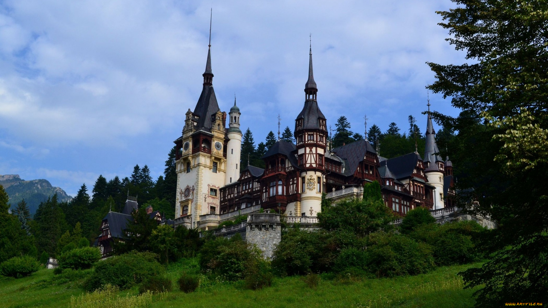 peles, castle, prahova, county, romania, города, замок, пелеш, , румыния, peles, castle, prahova, county