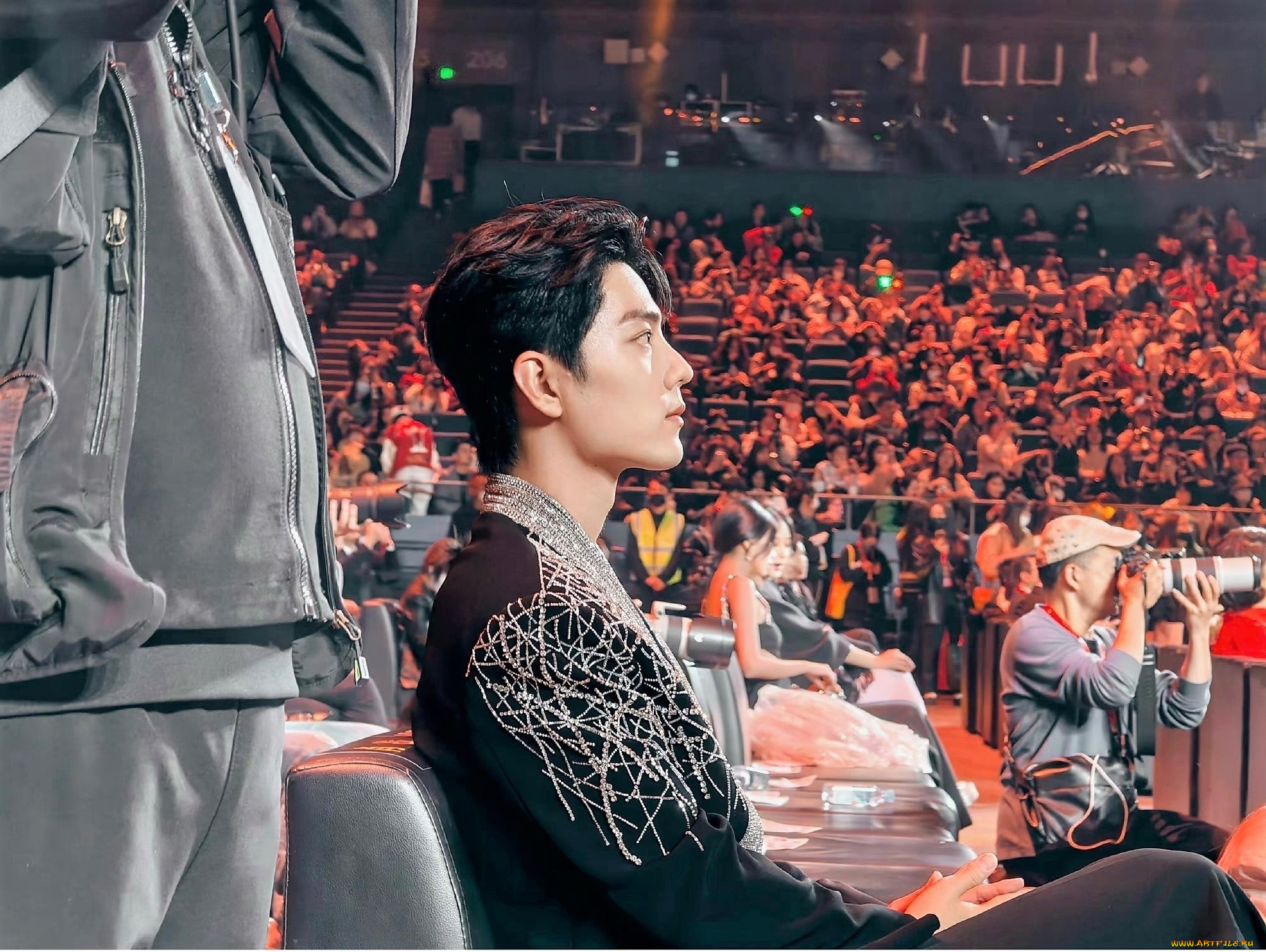 разное, знаменитости, сяо, чжань, люди, зал