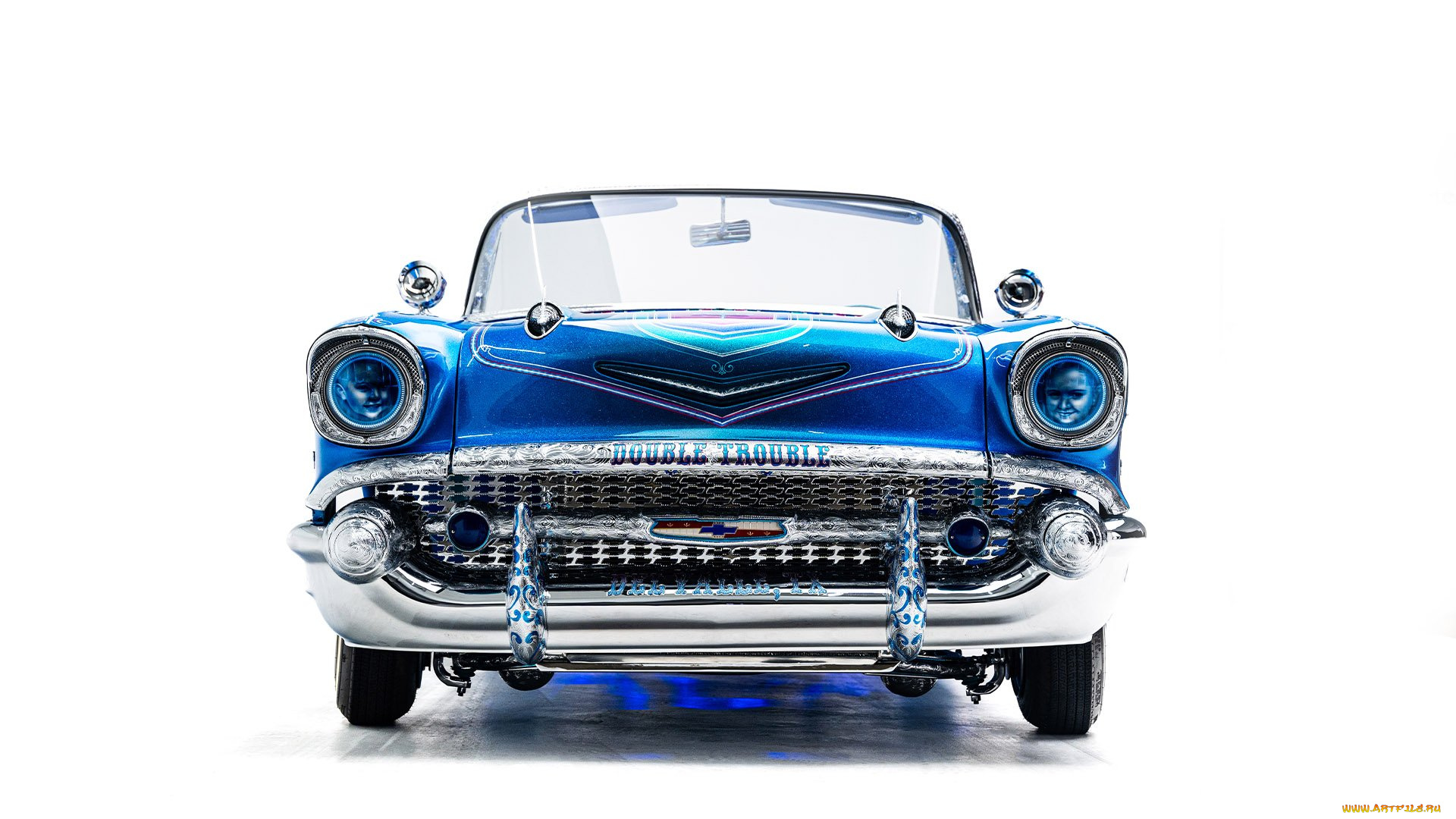 1957-chevrolet-bel-air, автомобили, chevrolet