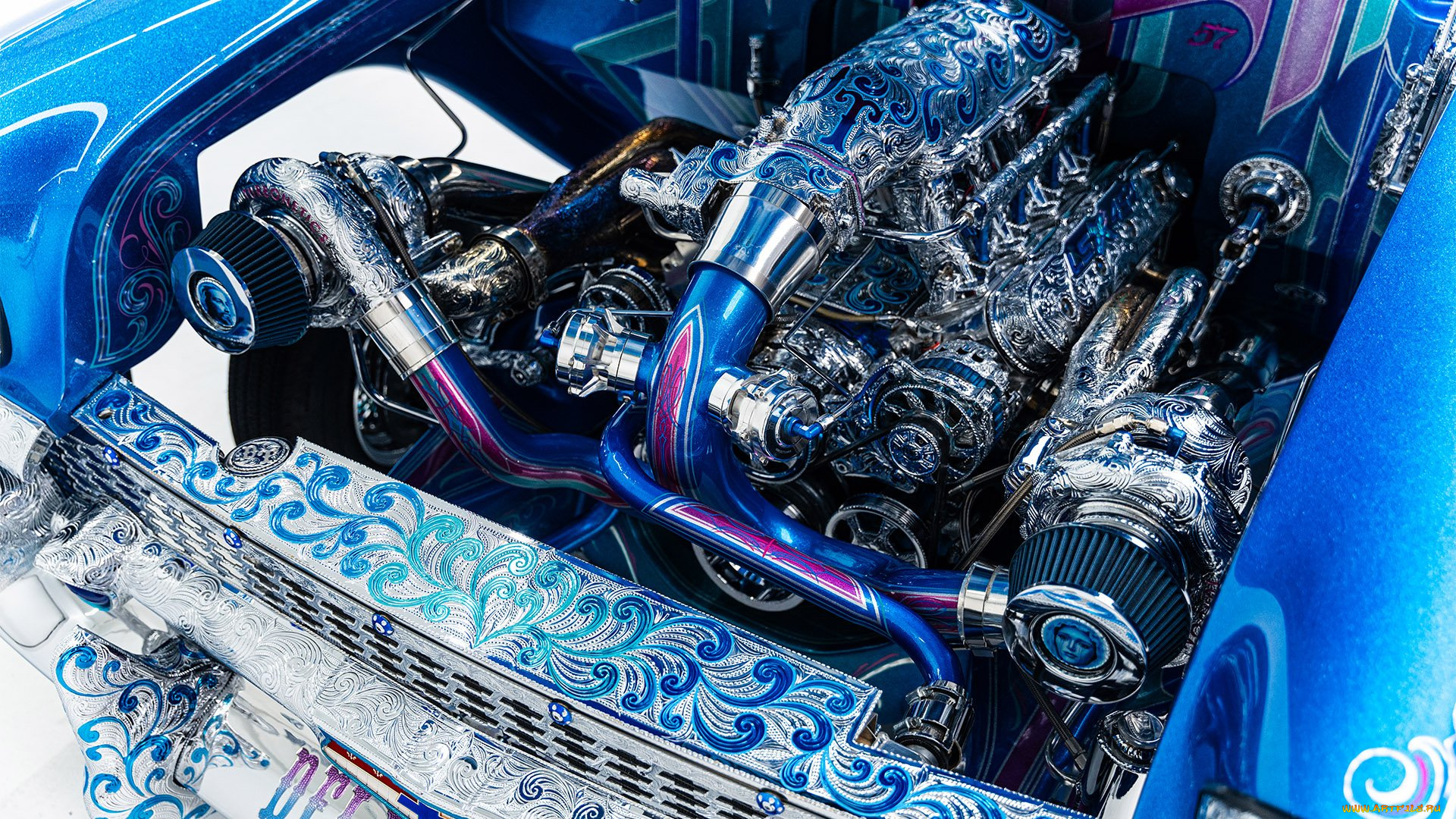 1957-chevrolet-bel-air, автомобили, двигатели, chevrolet