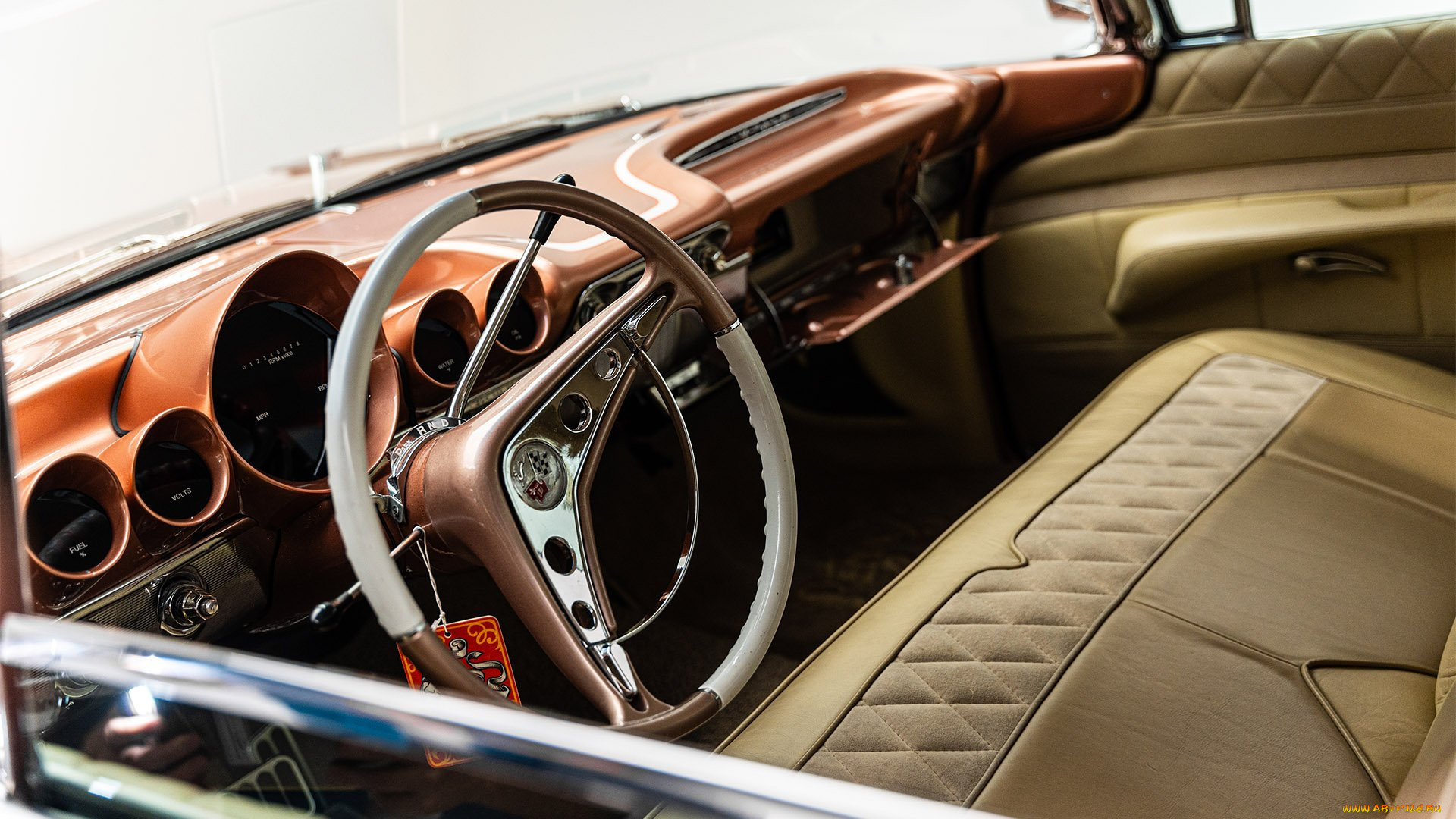 1959-chevrolet-impala, автомобили, интерьеры, chevrolet