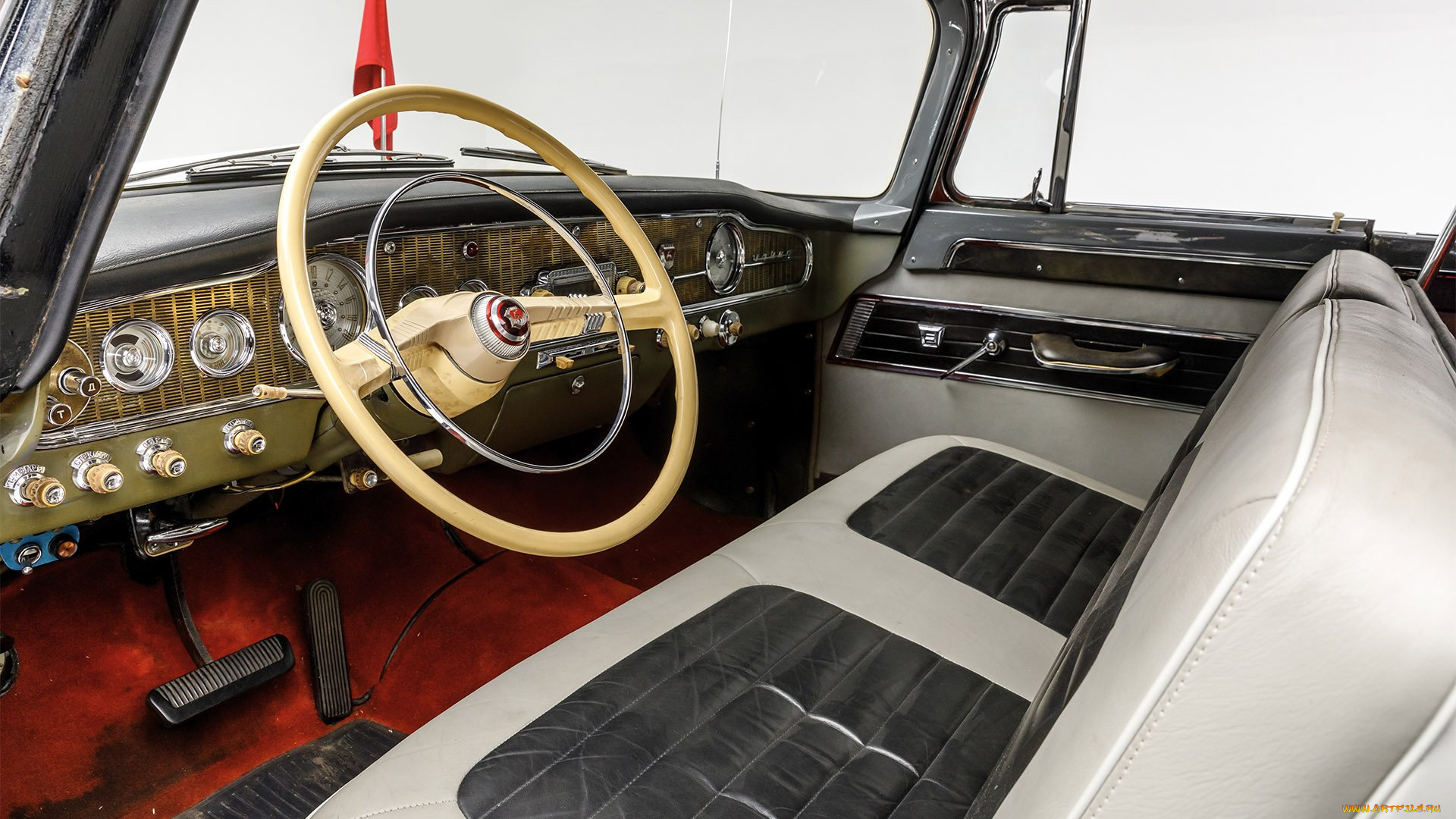 1962, газ, чайка, автомобили, интерьеры, chayka, gaz