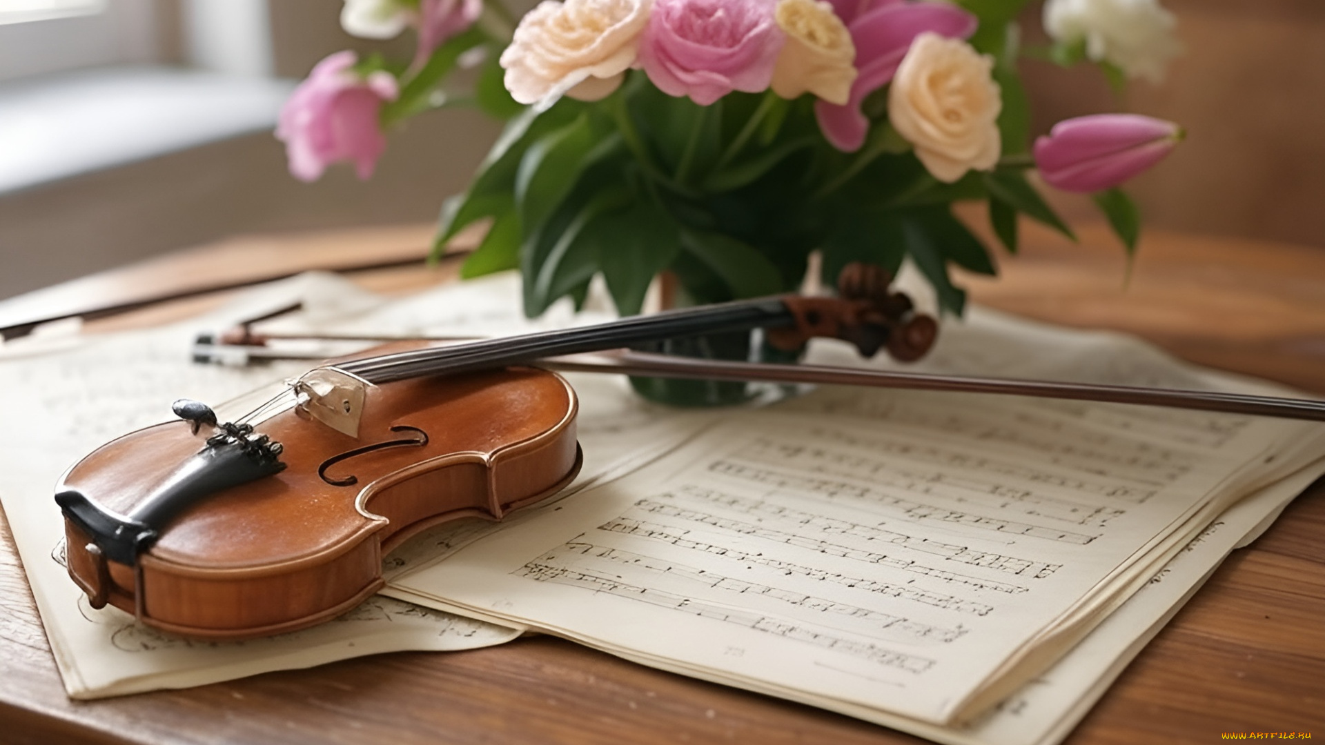 музыка, -музыкальные, инструменты, скрипка