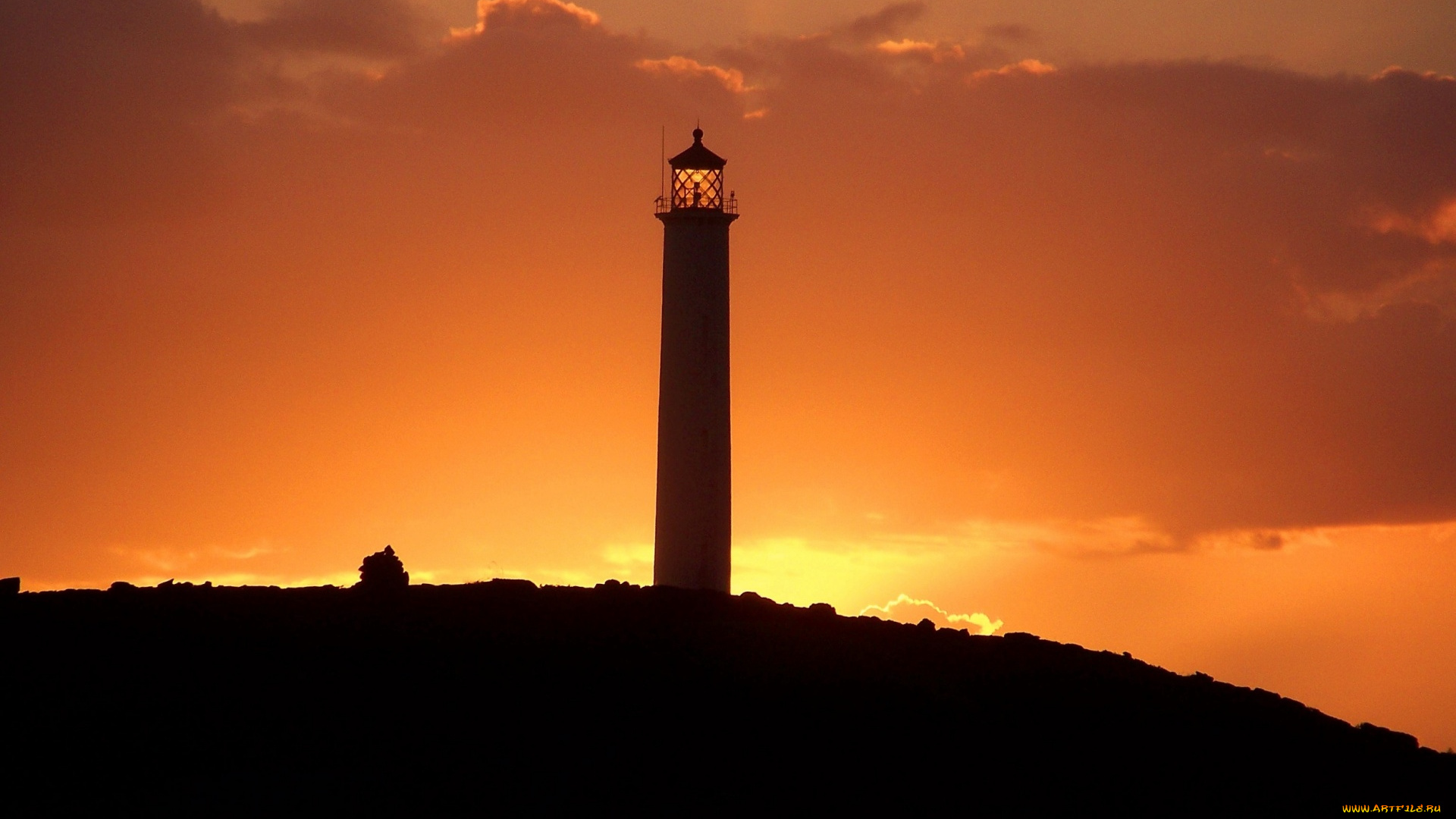 природа, маяки, небо, маяк, закат
