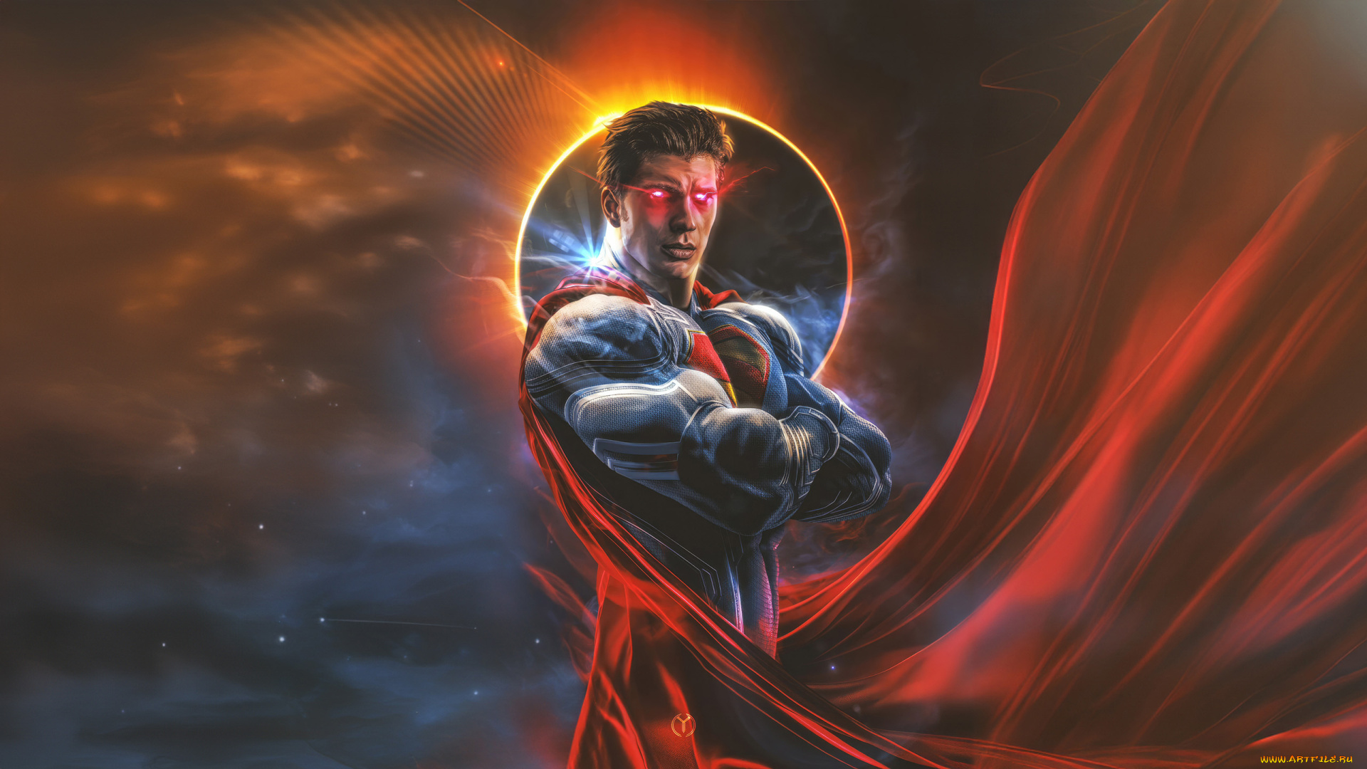 рисованное, комиксы, superman