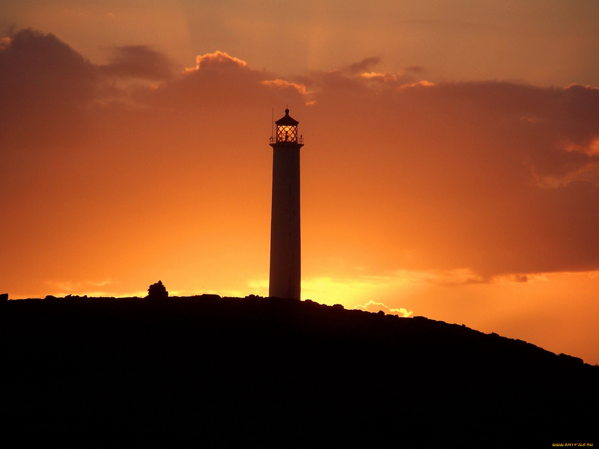 природа, маяки, небо, маяк, закат