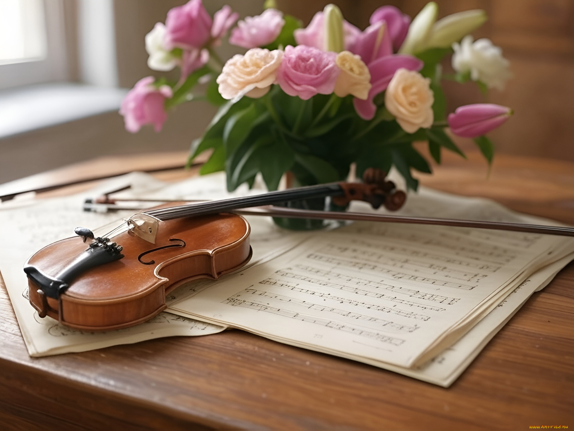 музыка, -музыкальные, инструменты, скрипка