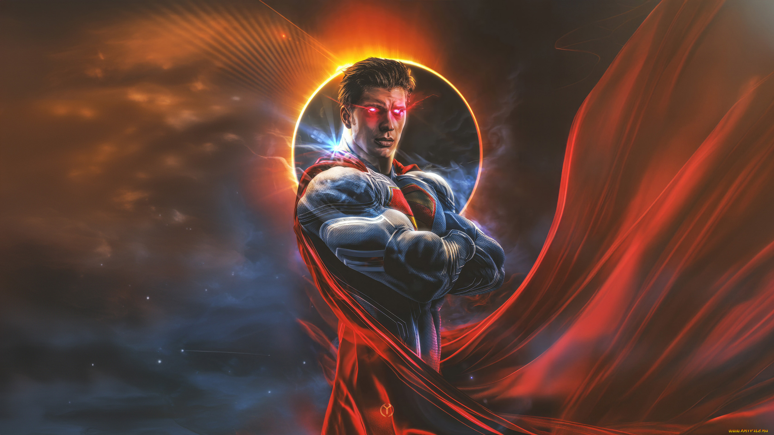 рисованное, комиксы, superman