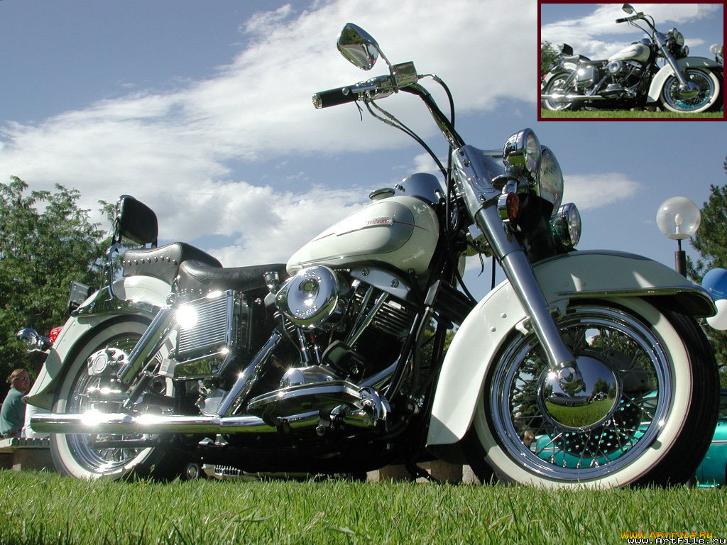 мотоциклы, harley, davidson