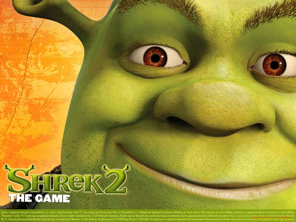 shrek, the, game, видео, игры