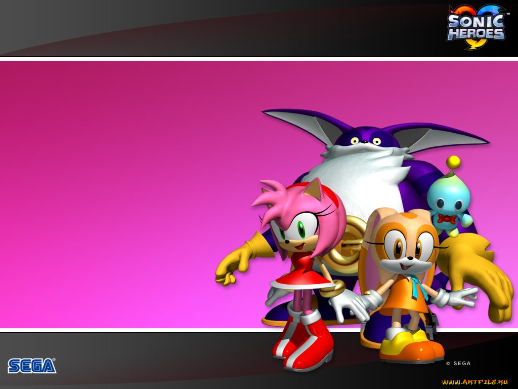 sonic, heroes, видео, игры