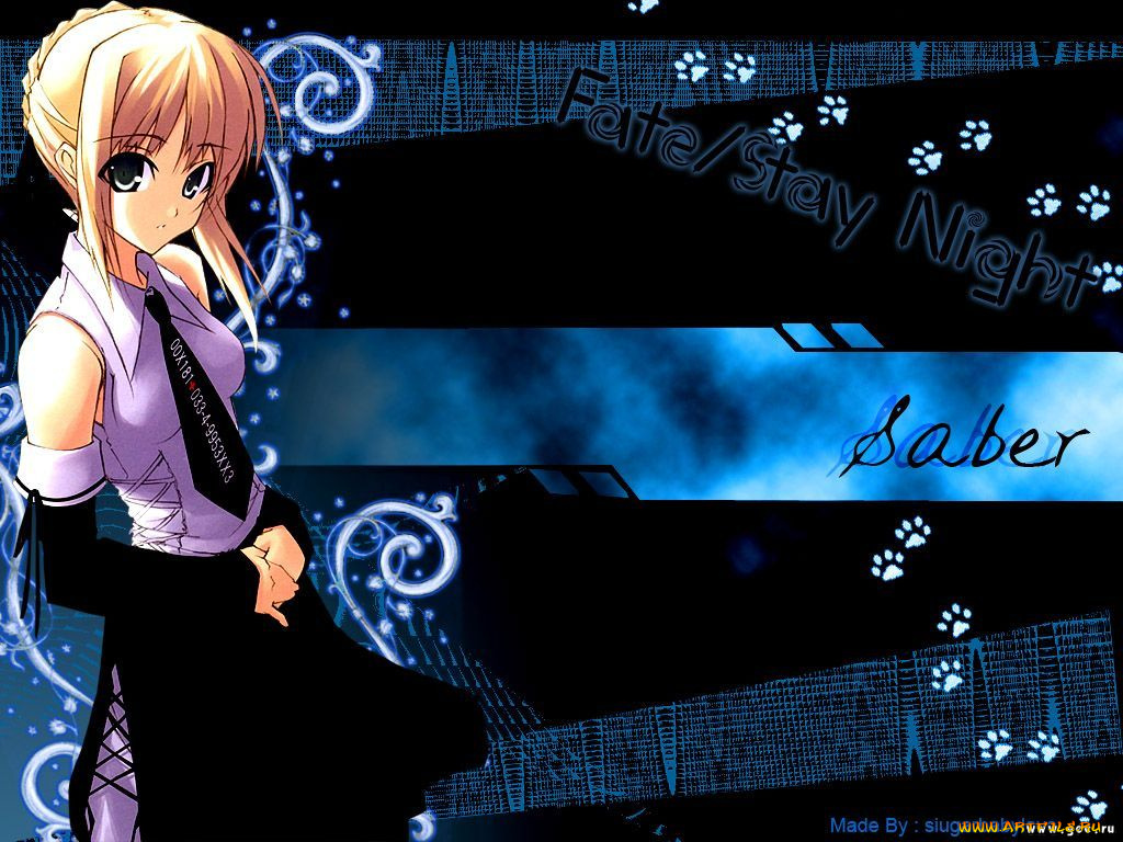 аниме, fate, stay, night