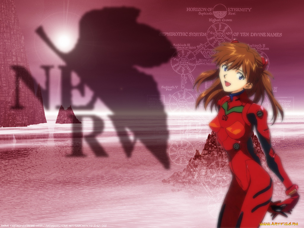 evangelion, аниме