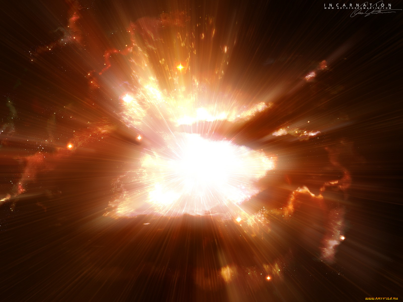 incarnation, космос, арт