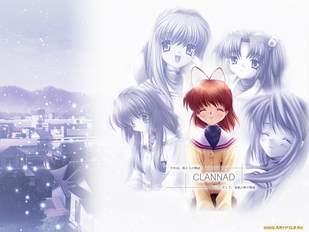 аниме, clannad