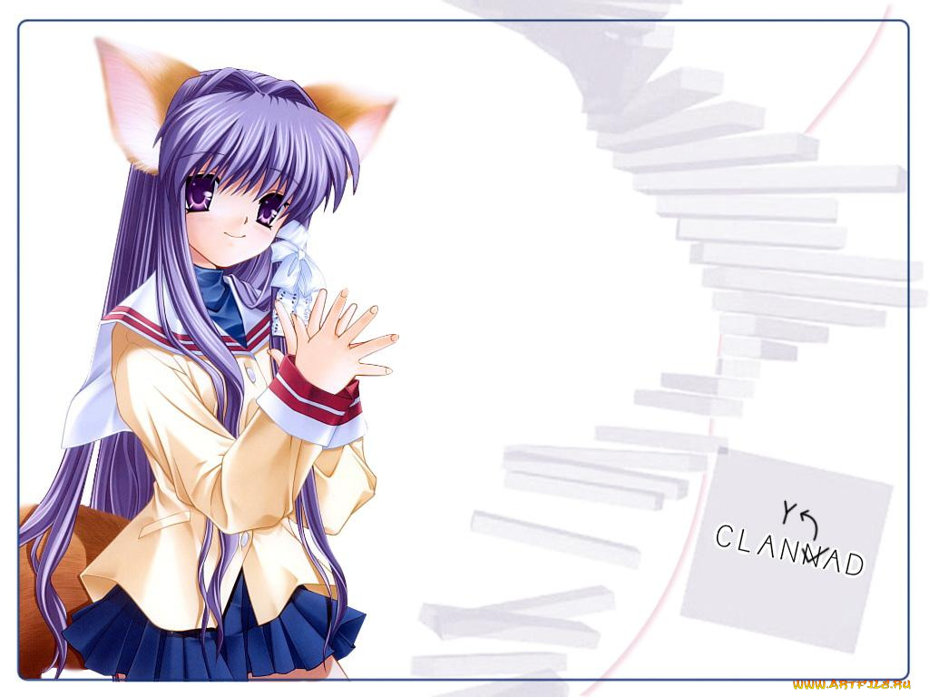 аниме, clannad
