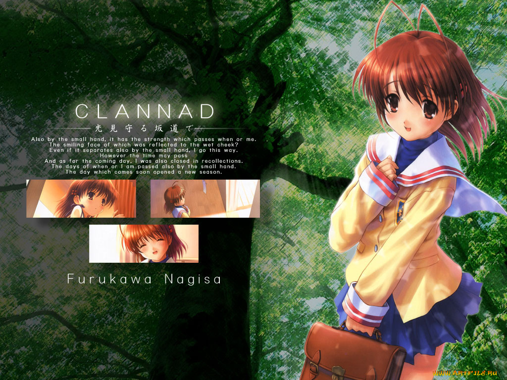 аниме, clannad