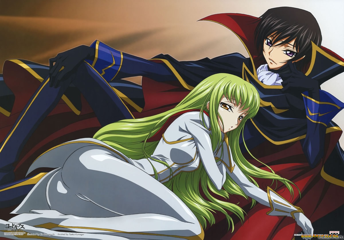 аниме, code, geass