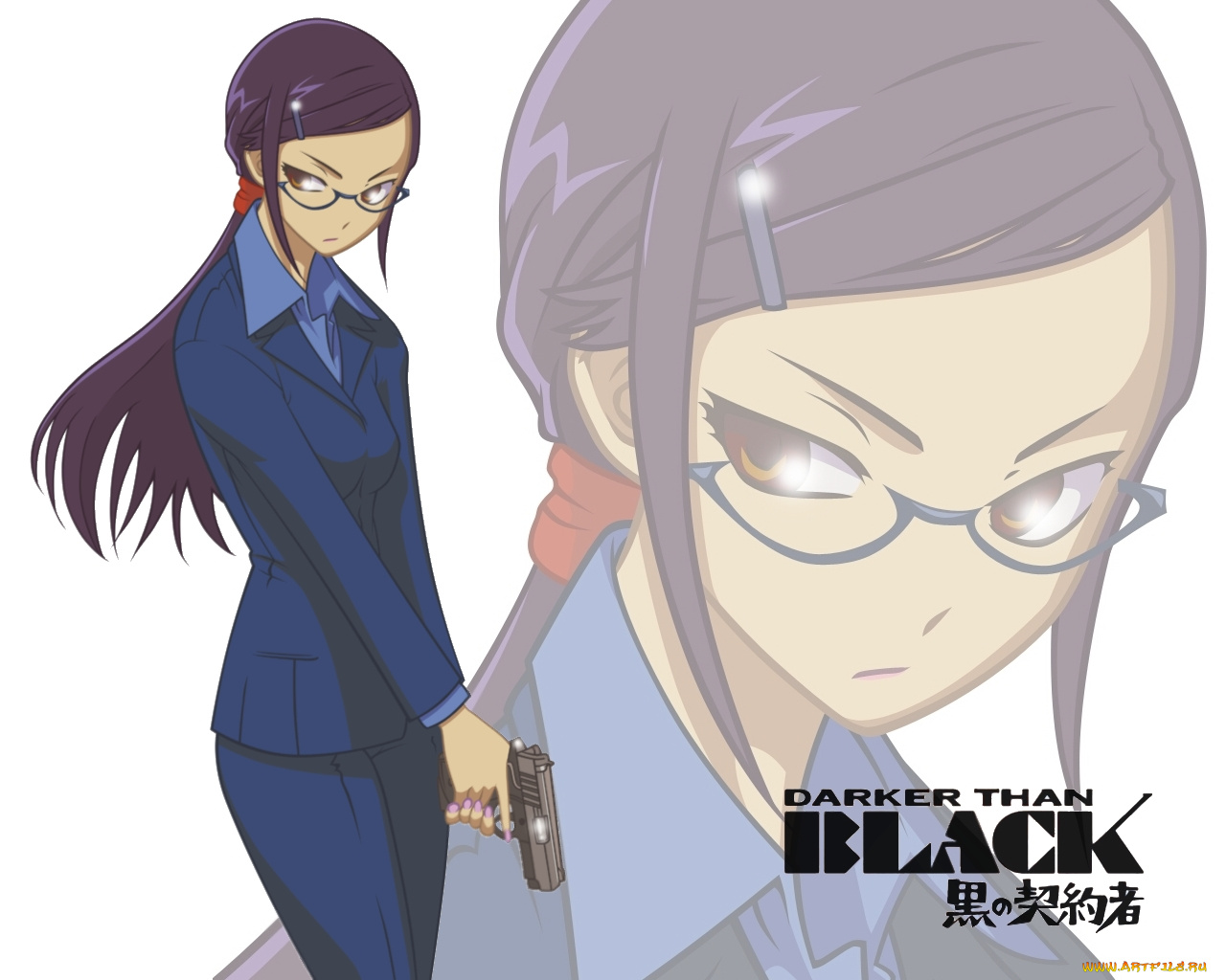 аниме, darker, than, black