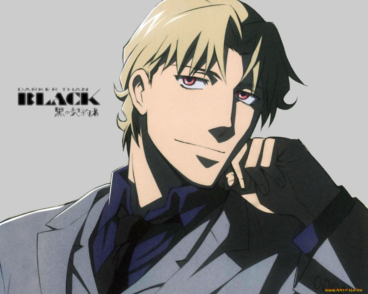 аниме, darker, than, black