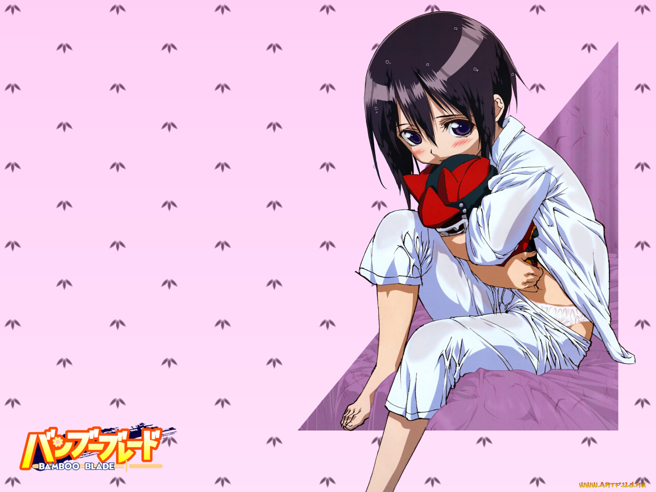 аниме, bamboo, blade