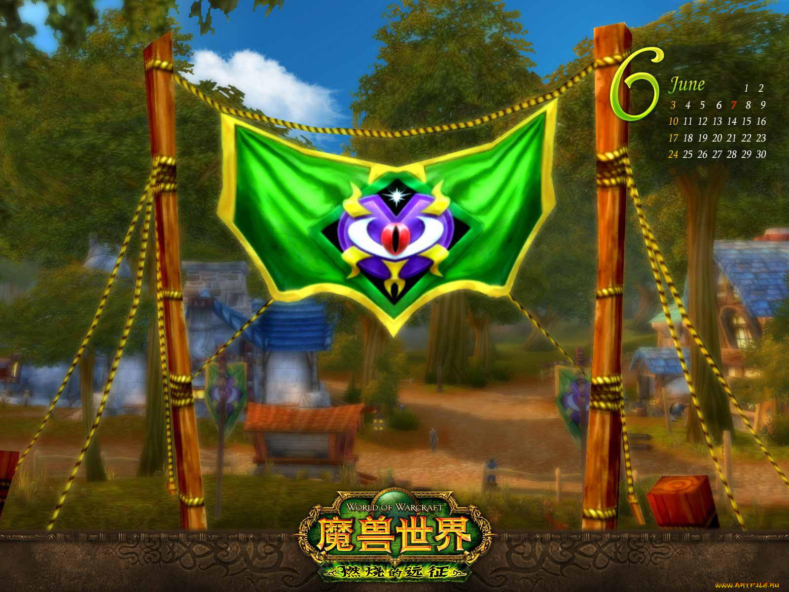 видео, игры, world, of, warcraft, trading, card, game