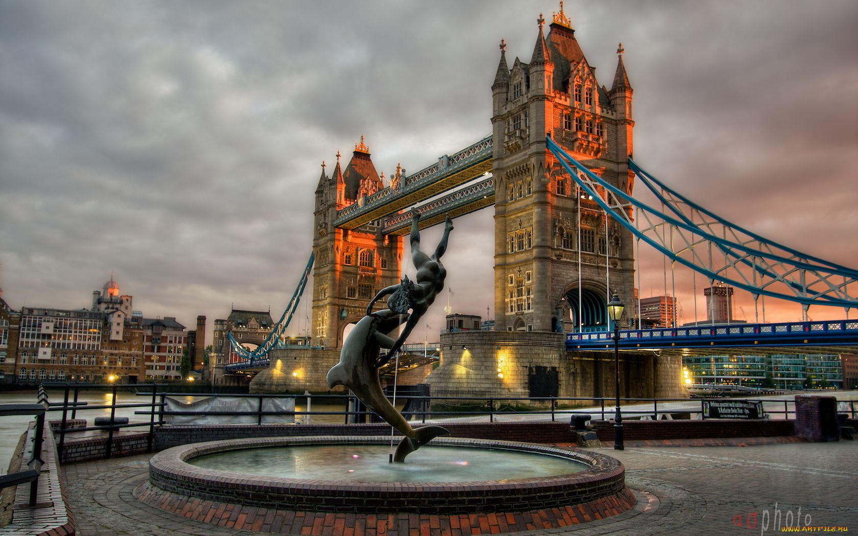 города, лондон, великобритания