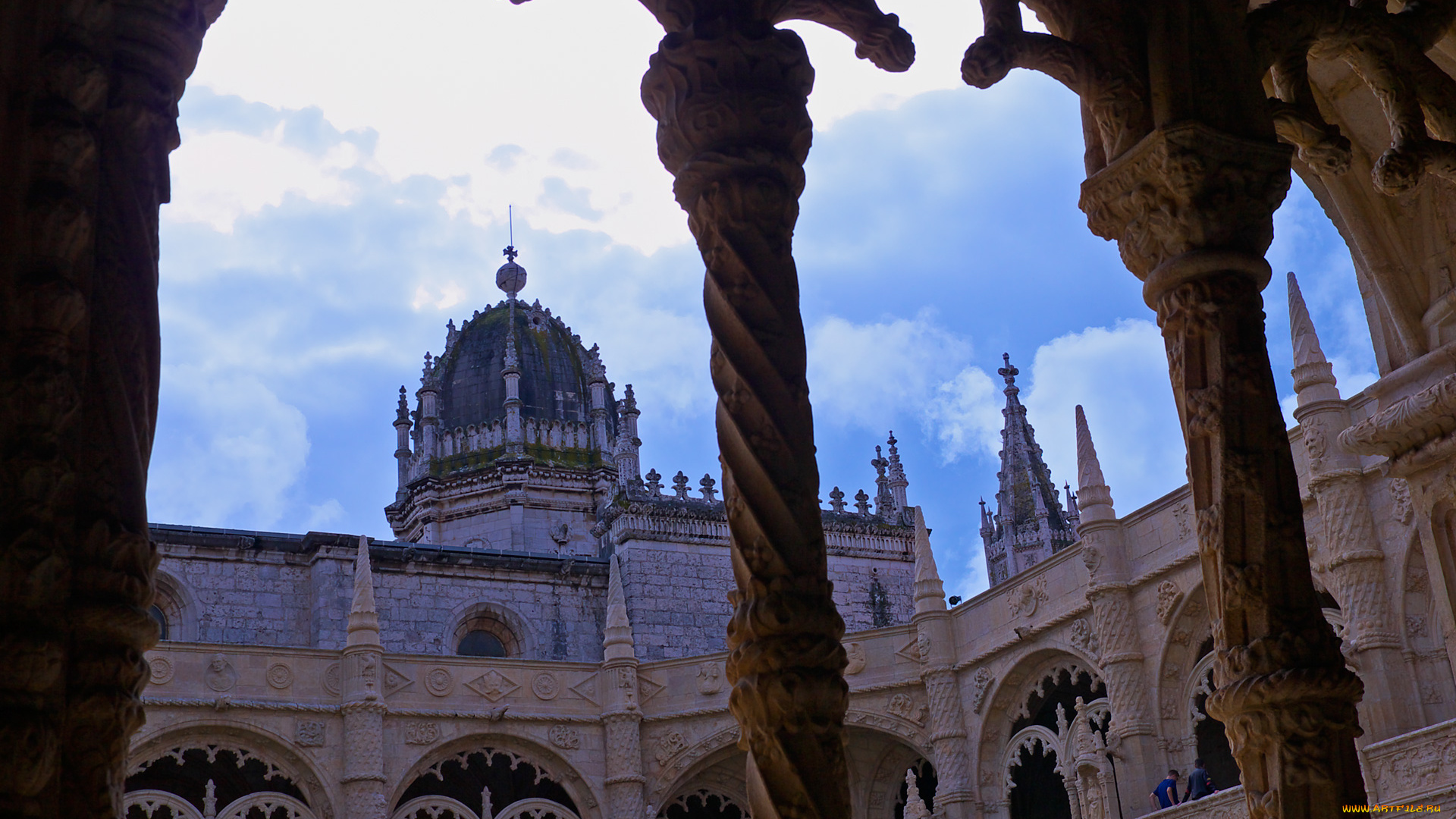 mosteiro, dos, jeronimos, lisbon, города, лиссабон, португалия