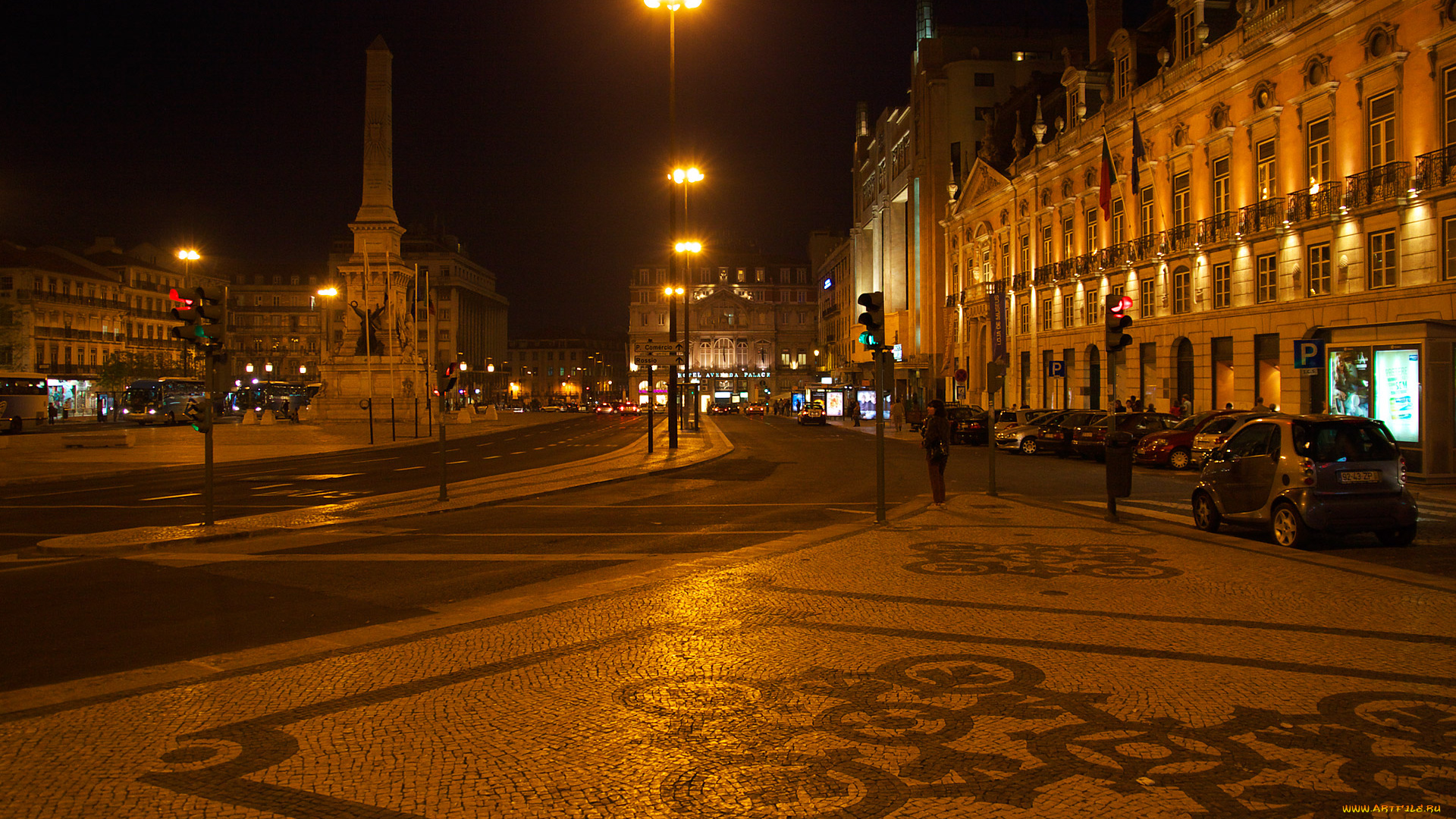 restauradores, square, lisbon, города, лиссабон, португалия