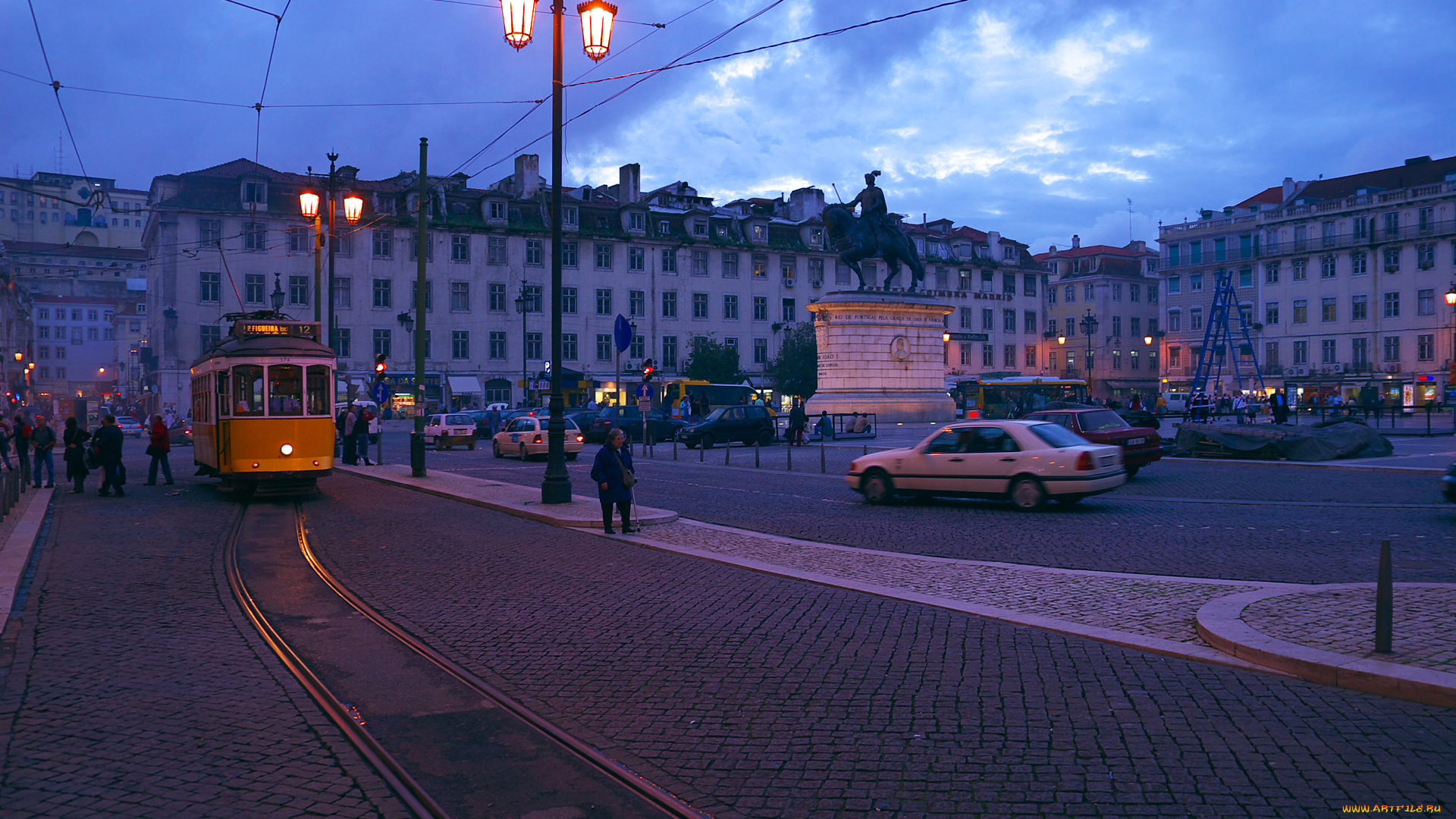 square, of, the, fig, tree, lisbon, города, лиссабон, португалия