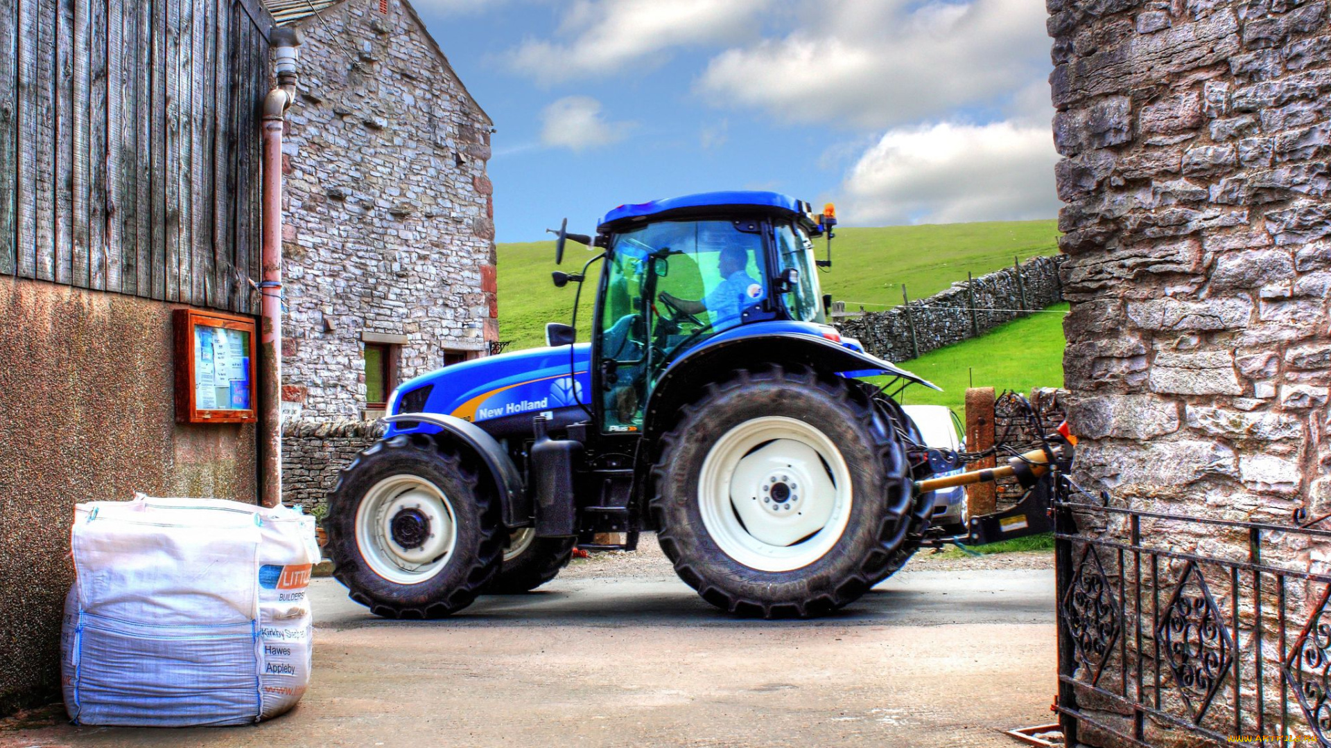 техника, тракторы