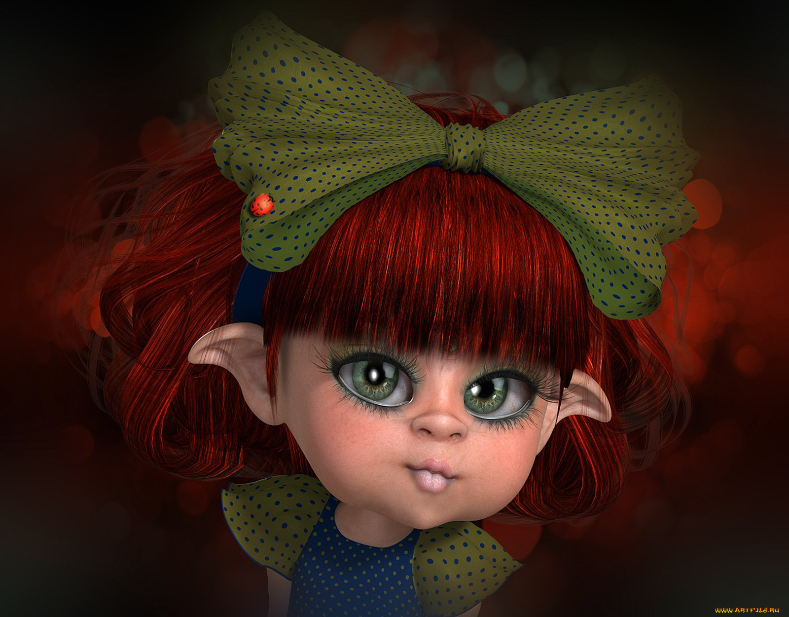 3д, графика, elves, эльфы, эльфийка